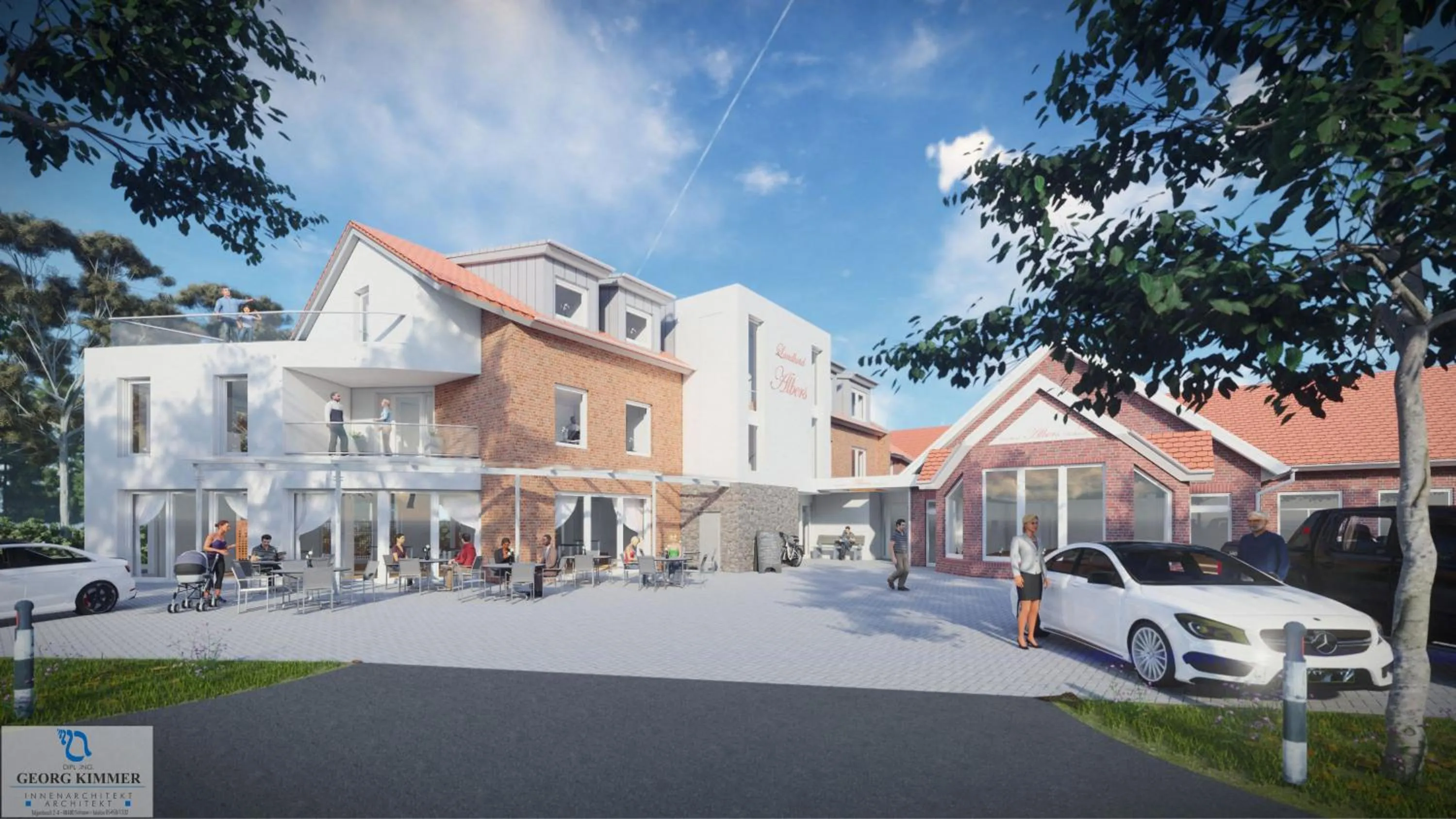 Property building in Hotel Knotenpunkt