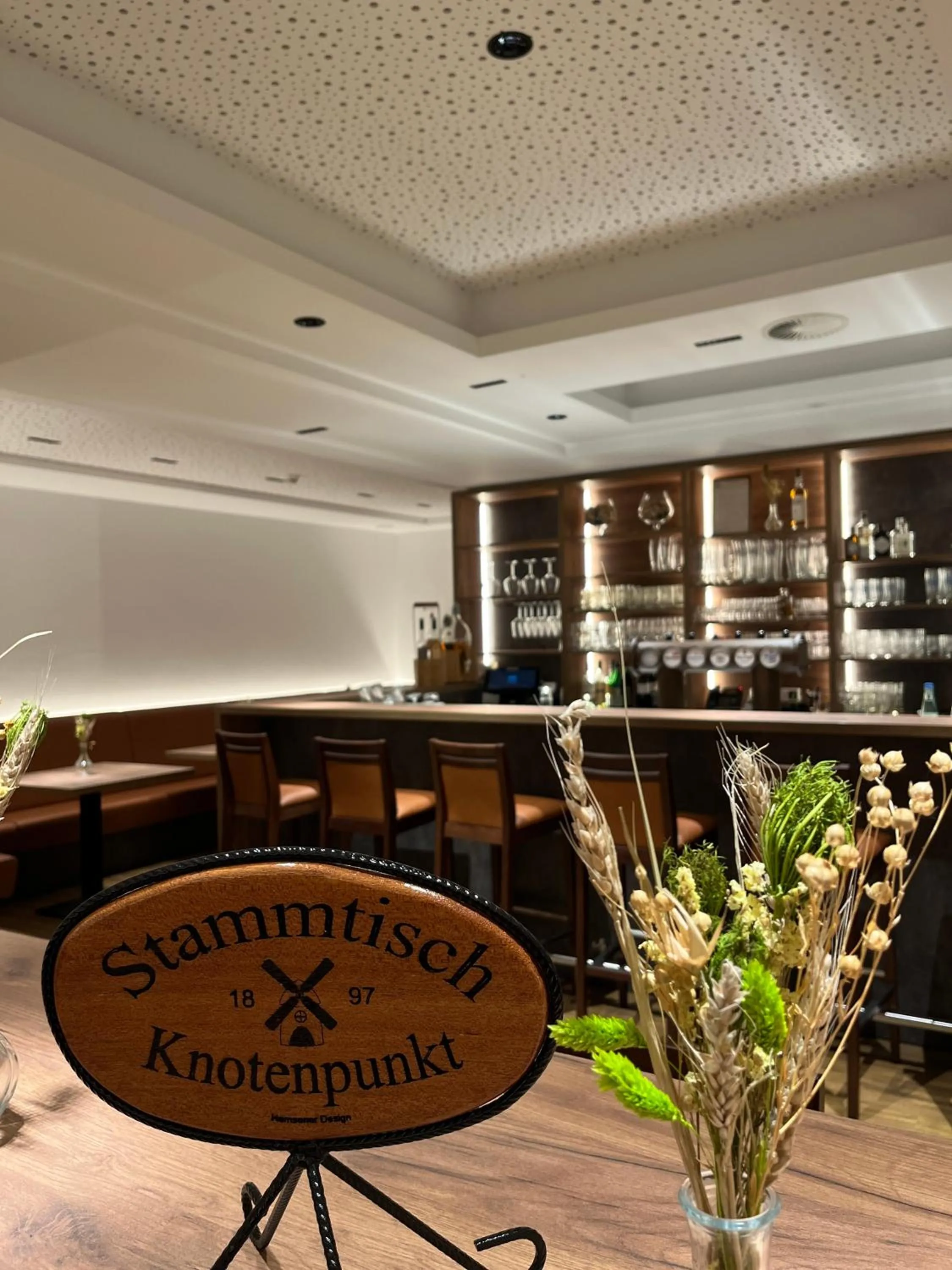 Lounge or bar in Hotel Knotenpunkt
