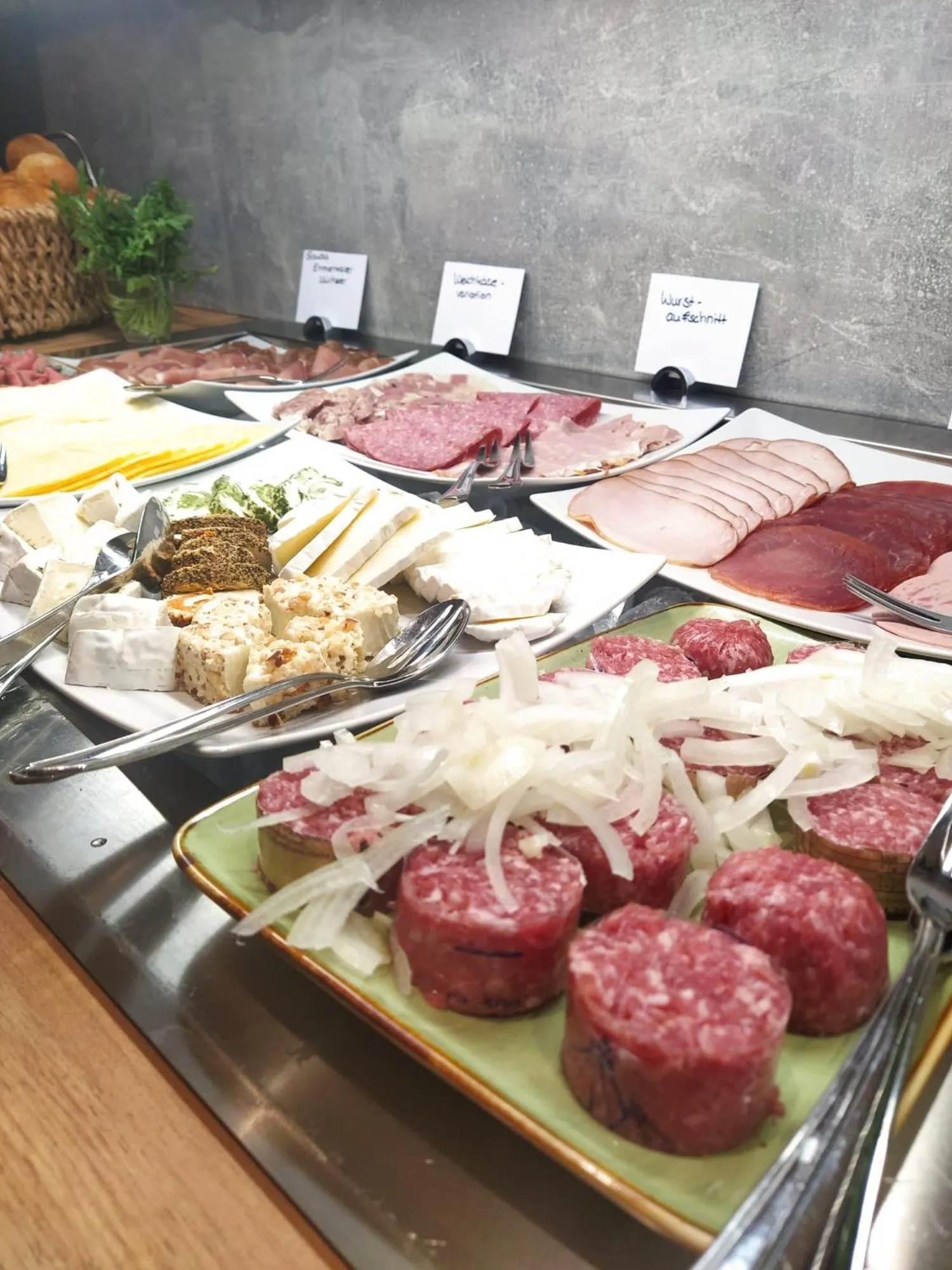 Food and drinks in Hotel Knotenpunkt