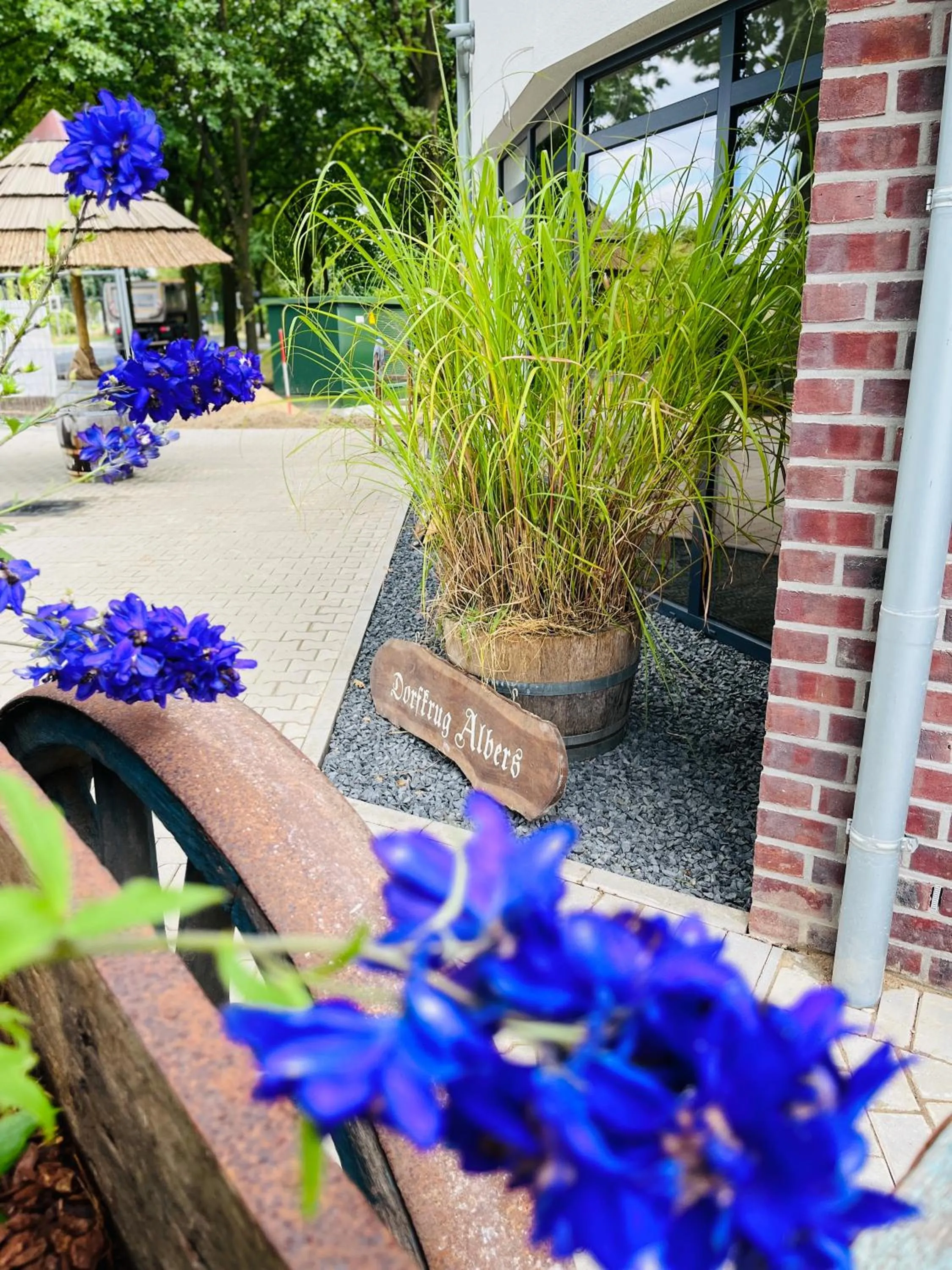 Garden in Hotel Knotenpunkt