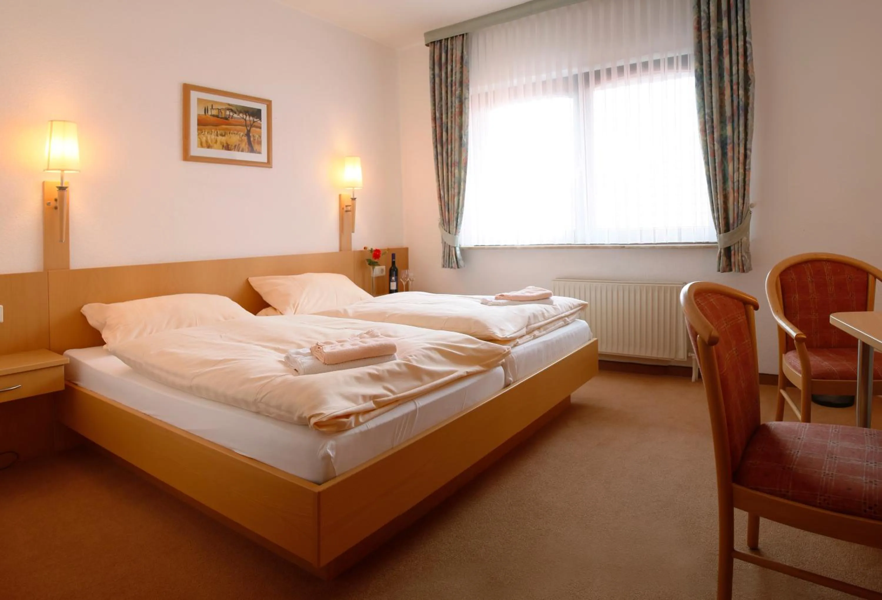 Bed in Hotel Knotenpunkt