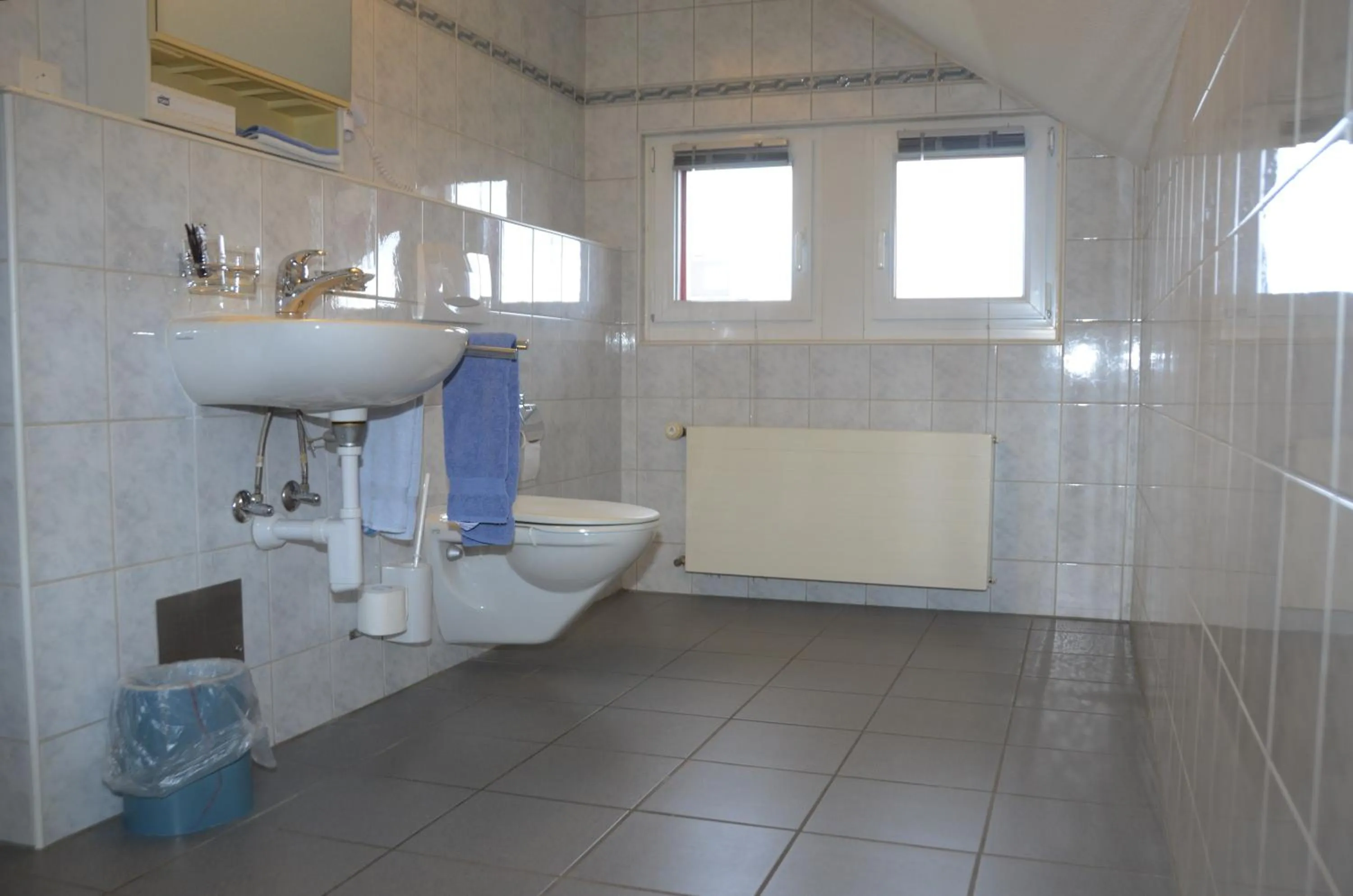 Toilet in Hotel Restaurant Bahnhof