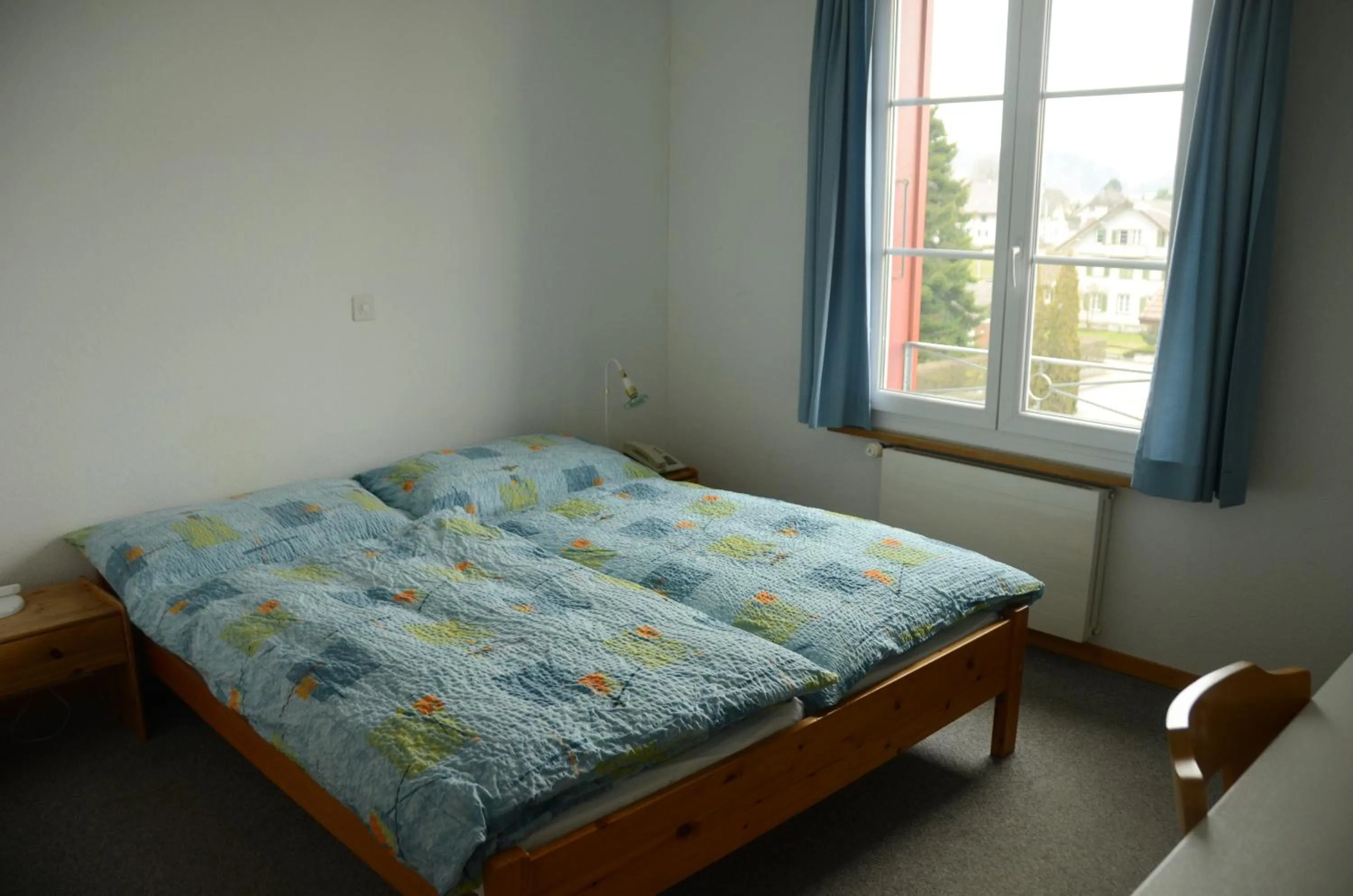 Bed in Hotel Restaurant Bahnhof