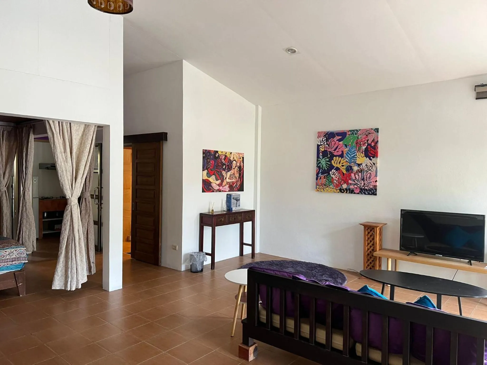 Living room in Escape-Cabins