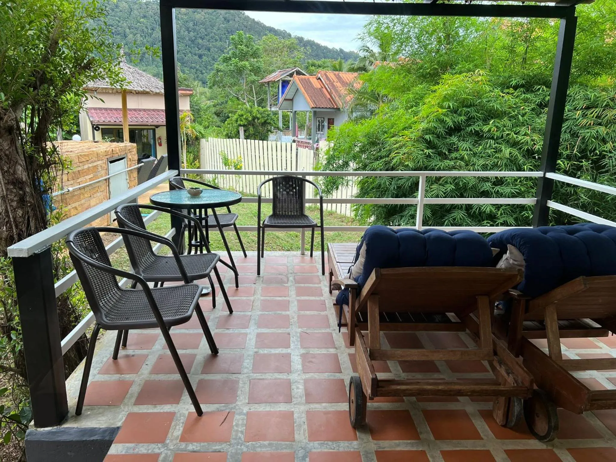 Balcony/Terrace in Escape-Cabins