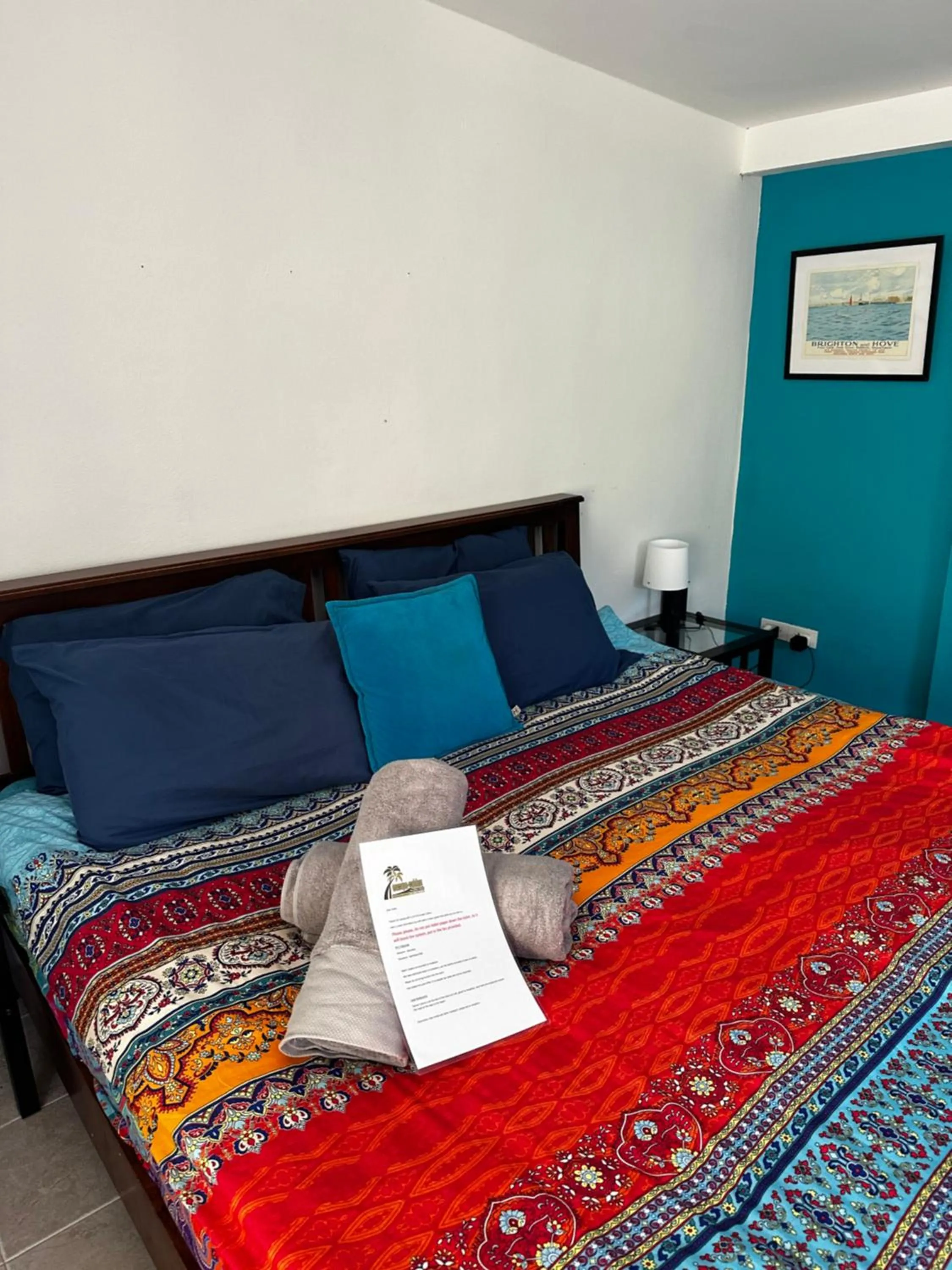 Bedroom, Bed in Escape-Cabins