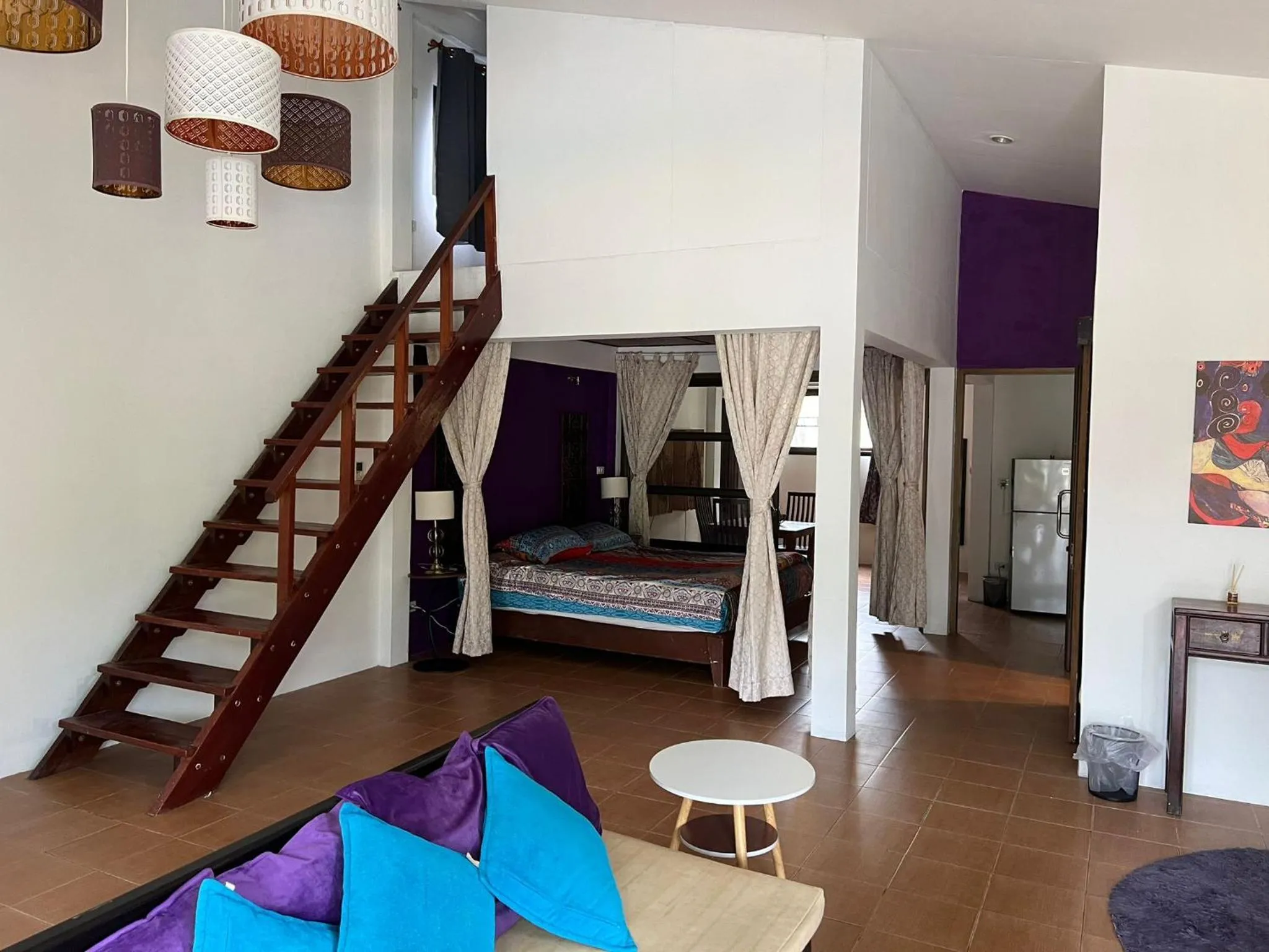 Living room in Escape-Cabins