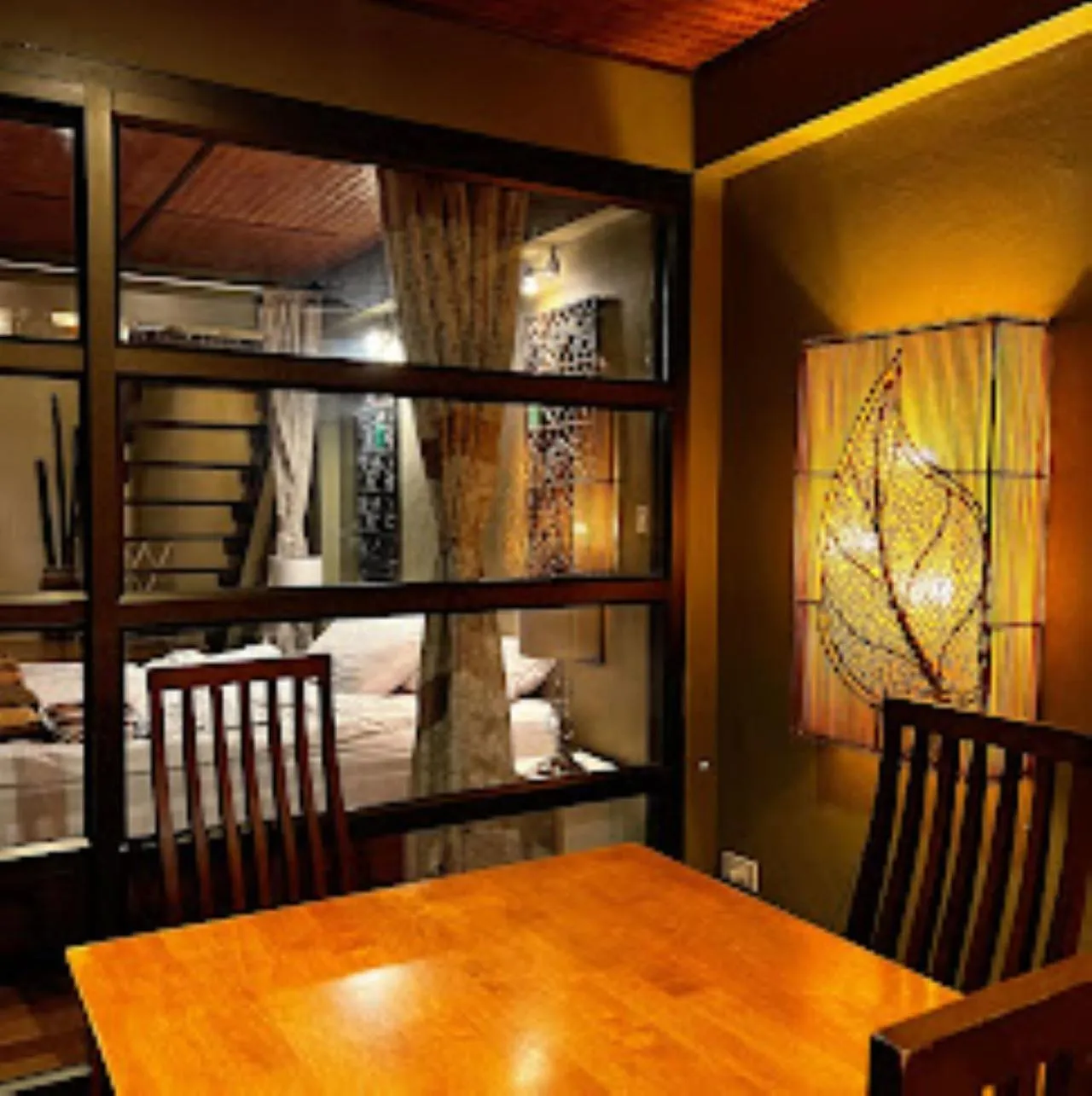 Bedroom in Escape-Cabins