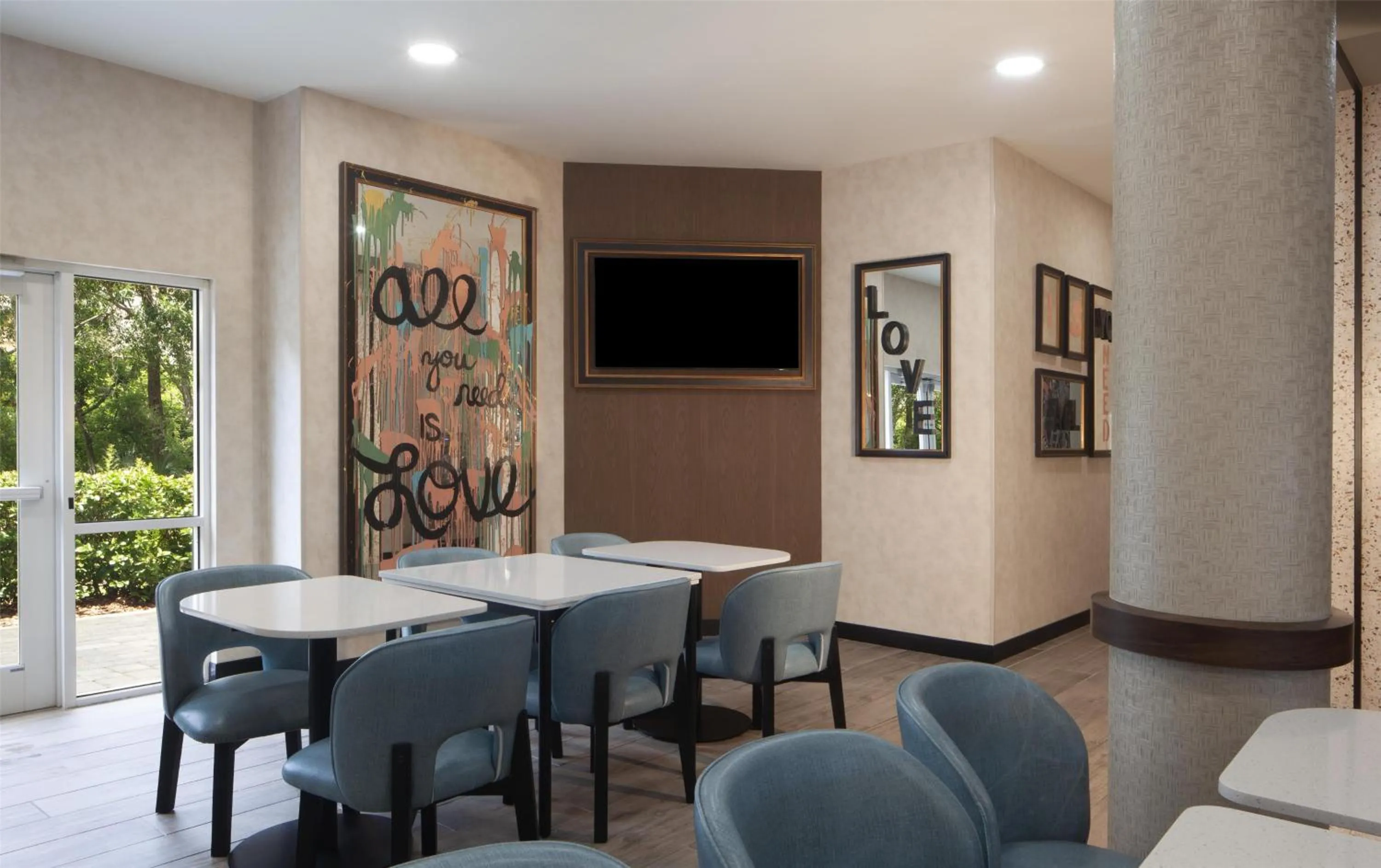 Lobby or reception in Hampton Inn by Hilton Tampa Fairgrounds Casino