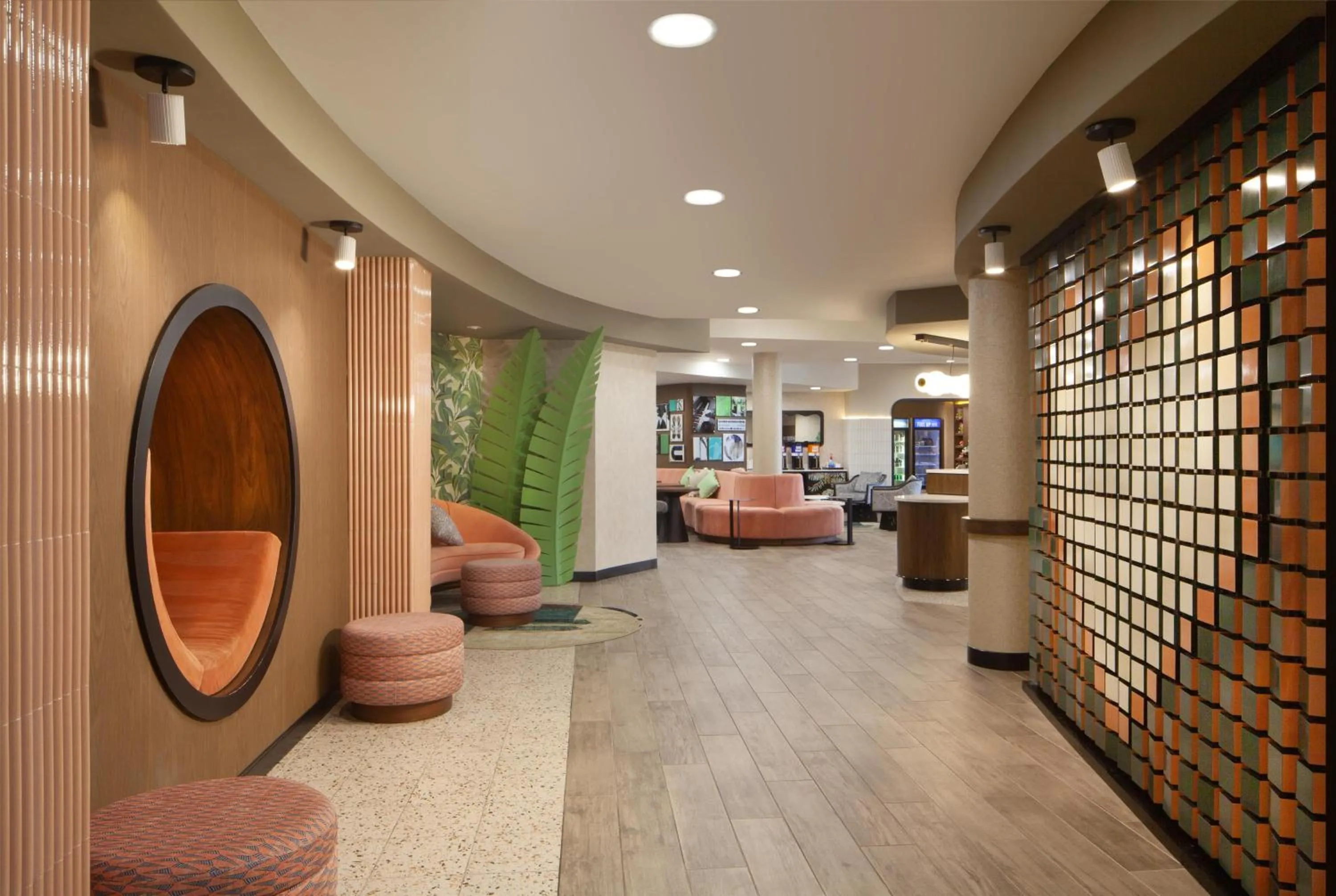 Lobby or reception in Hampton Inn by Hilton Tampa Fairgrounds Casino