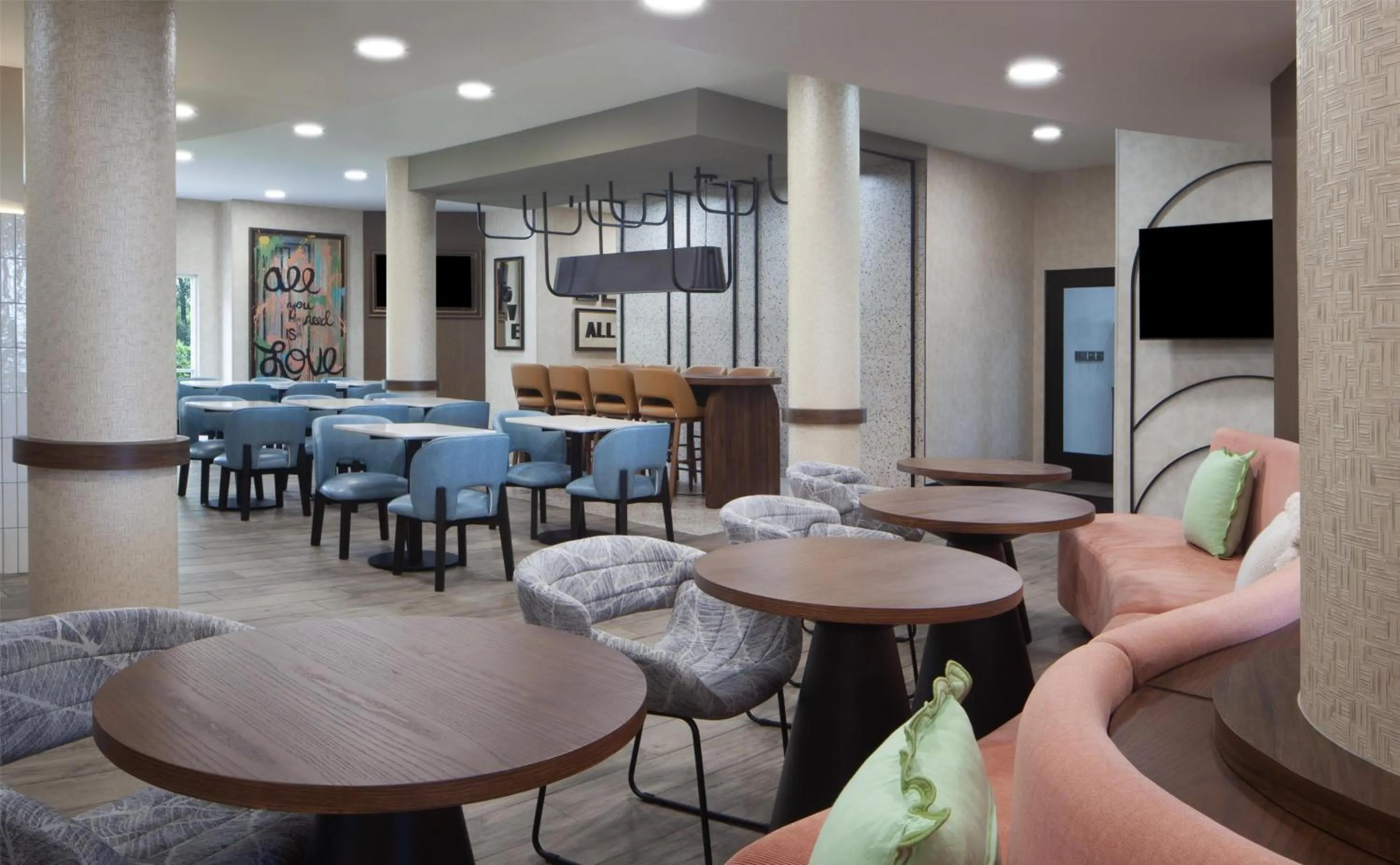 Lobby or reception in Hampton Inn by Hilton Tampa Fairgrounds Casino