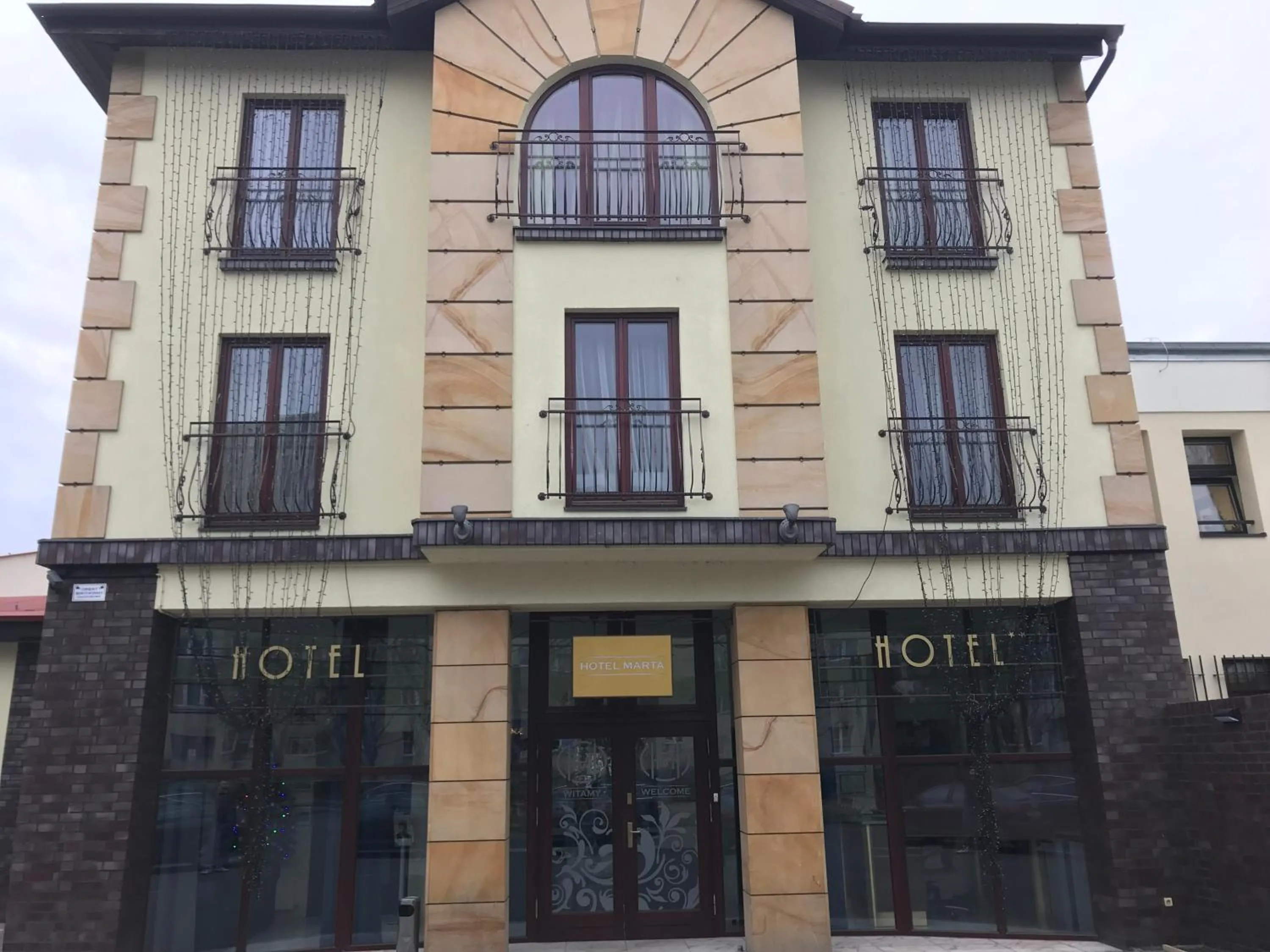 Facade/entrance in Hotel Marta