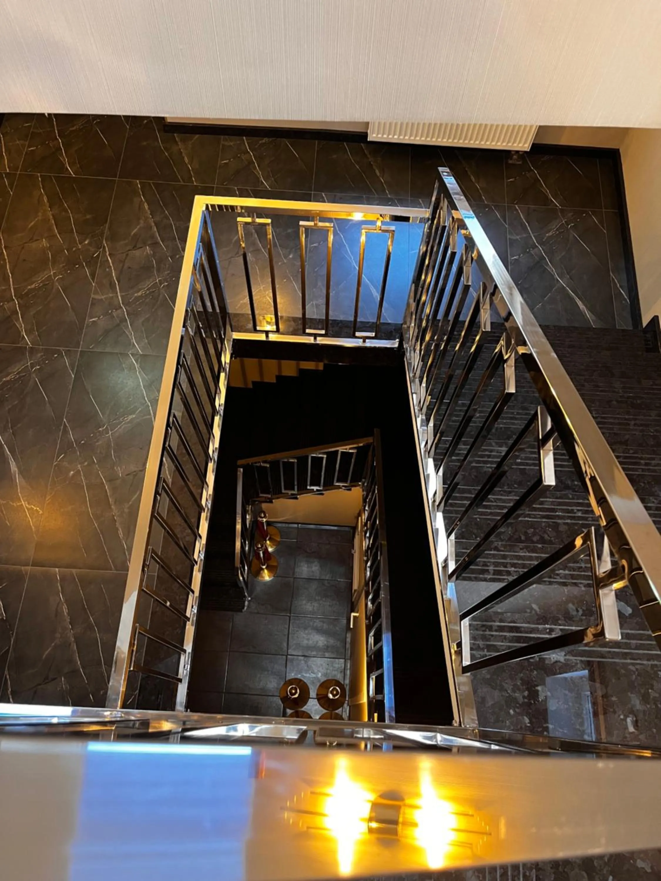 Lobby or reception in Hotel Marta