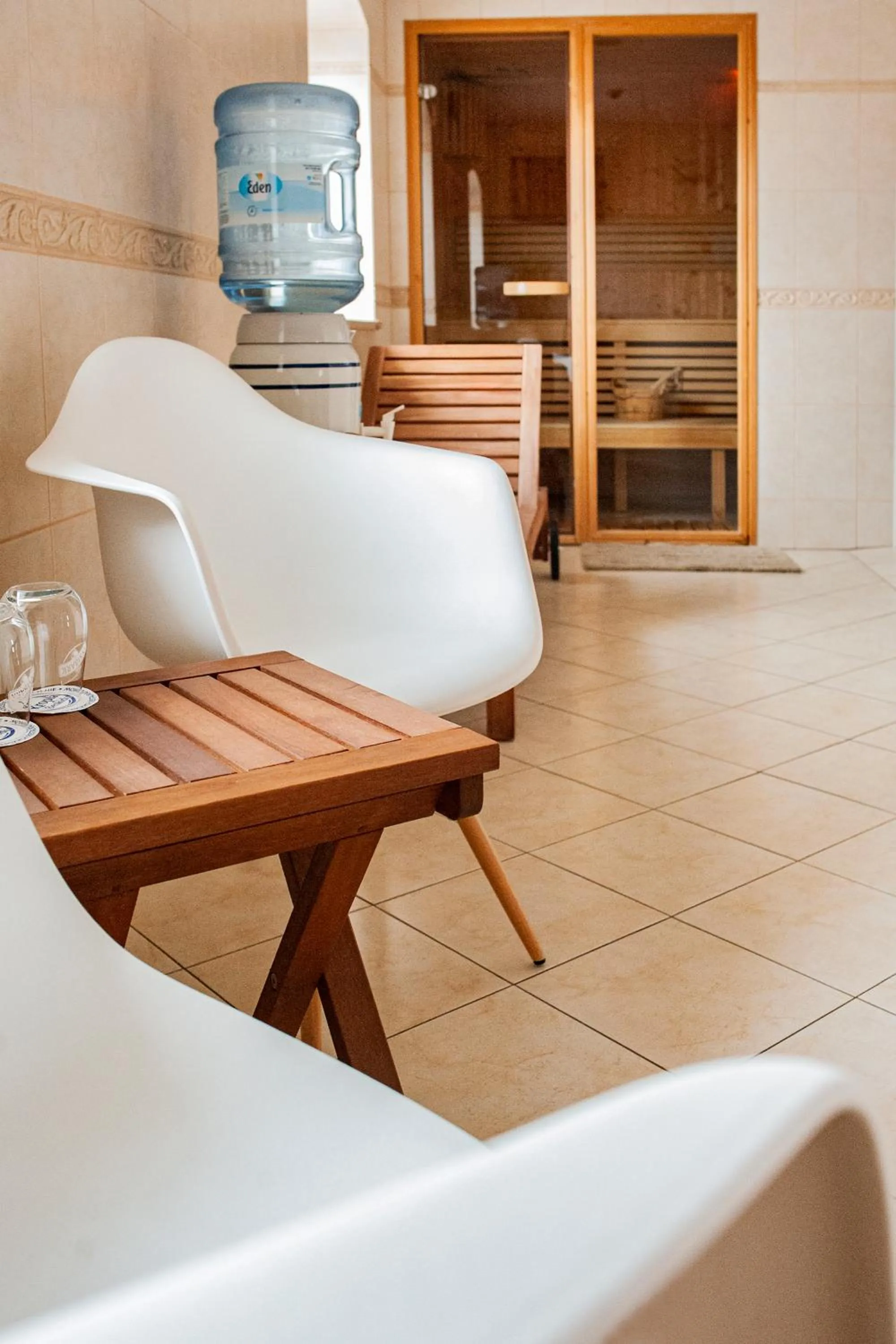 Sauna in Hotel Spichlerz Lubawa