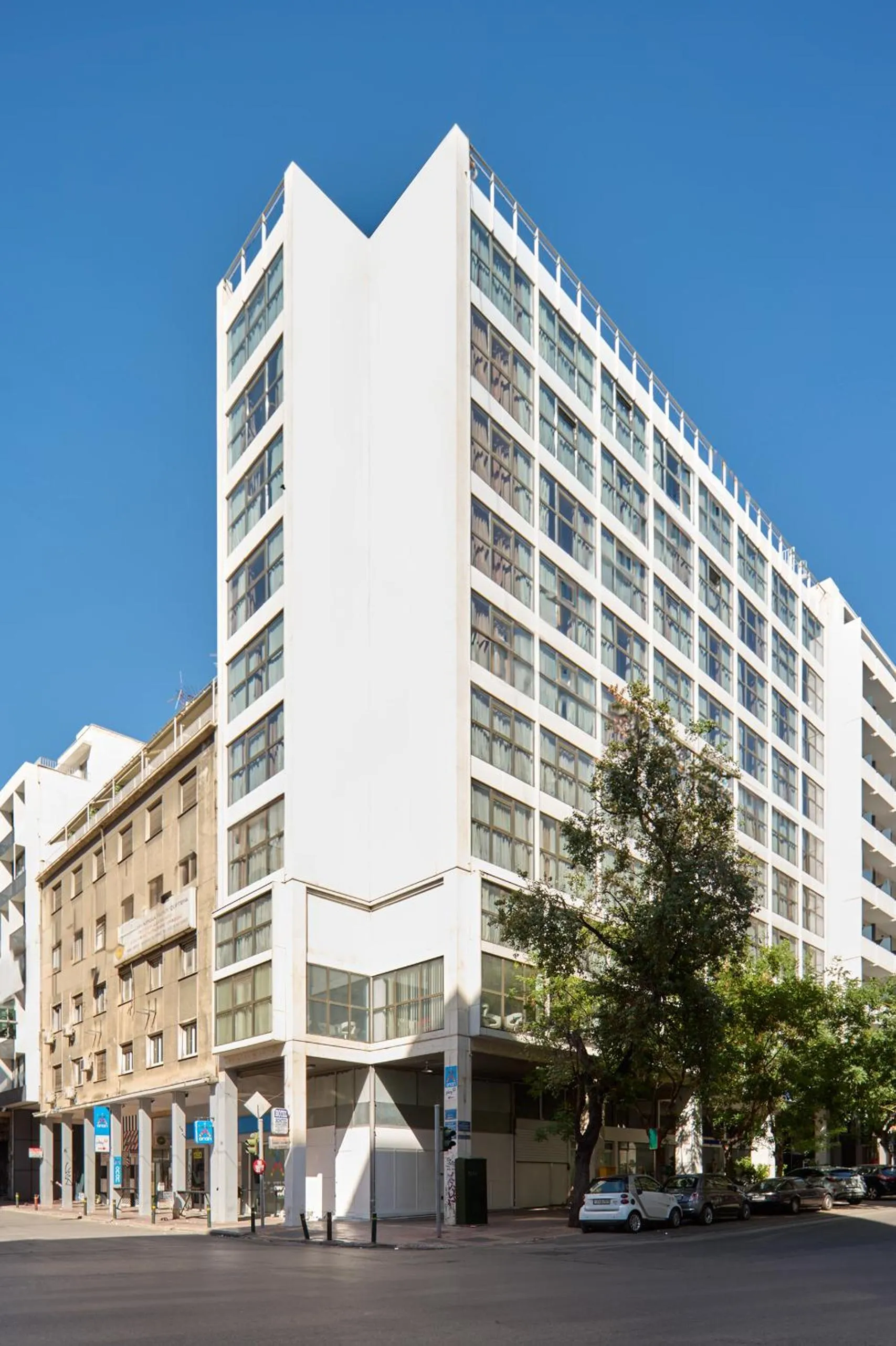 Property building in Breeze Boutique Athens by Prima Hotels