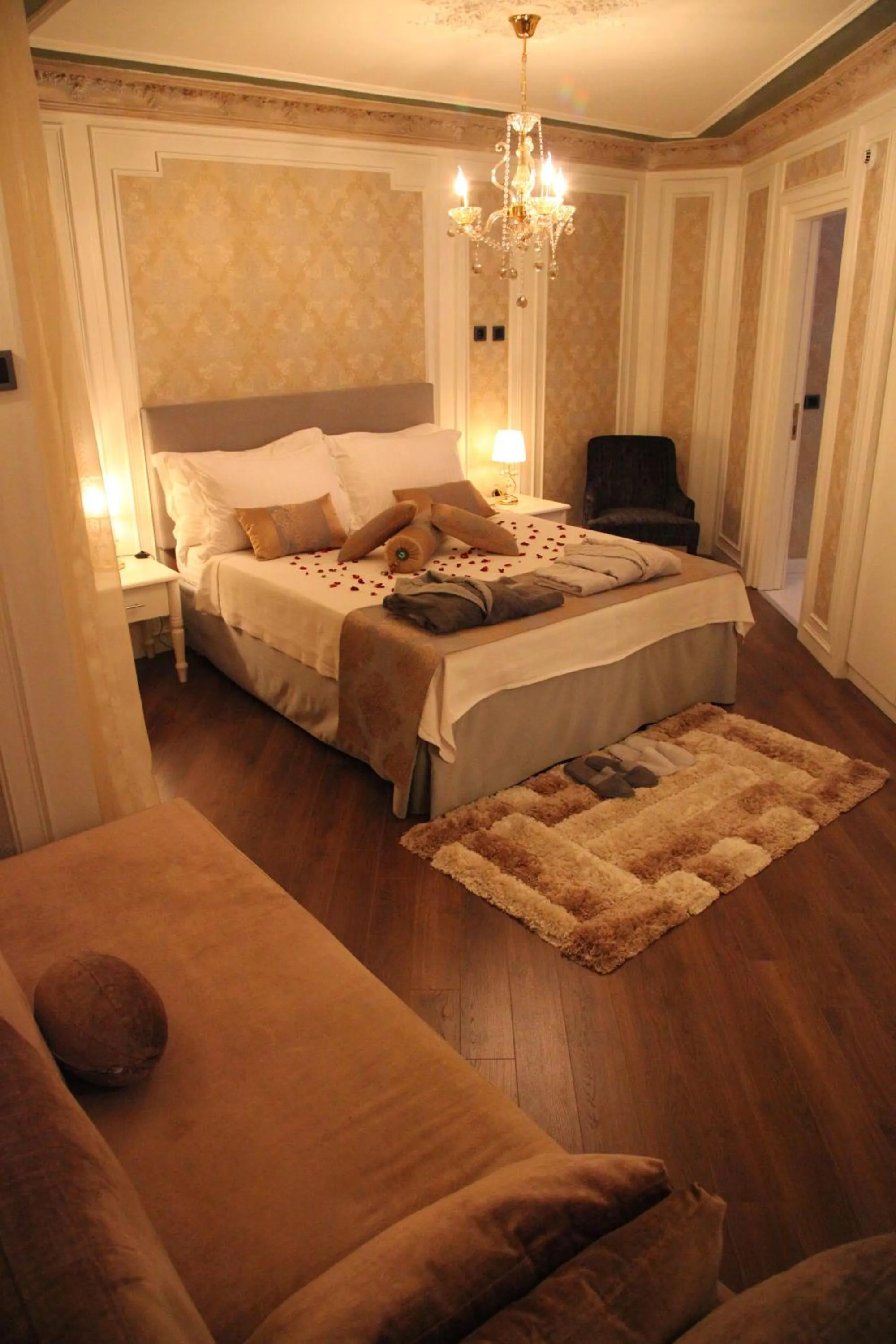 Bed in Sapci Prestige Hotel