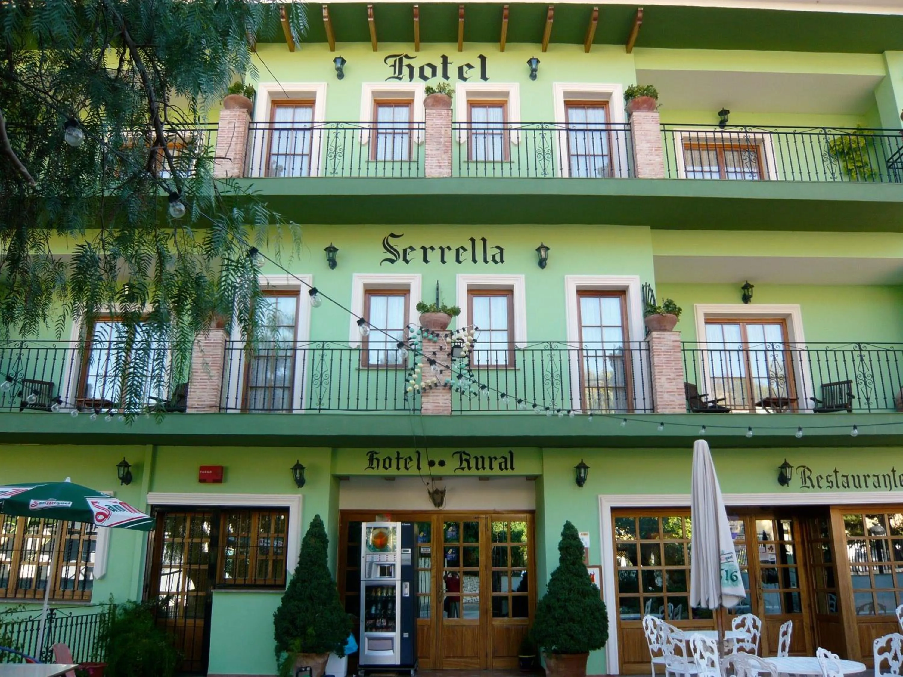 Property building in Hotel Rural Serrella
