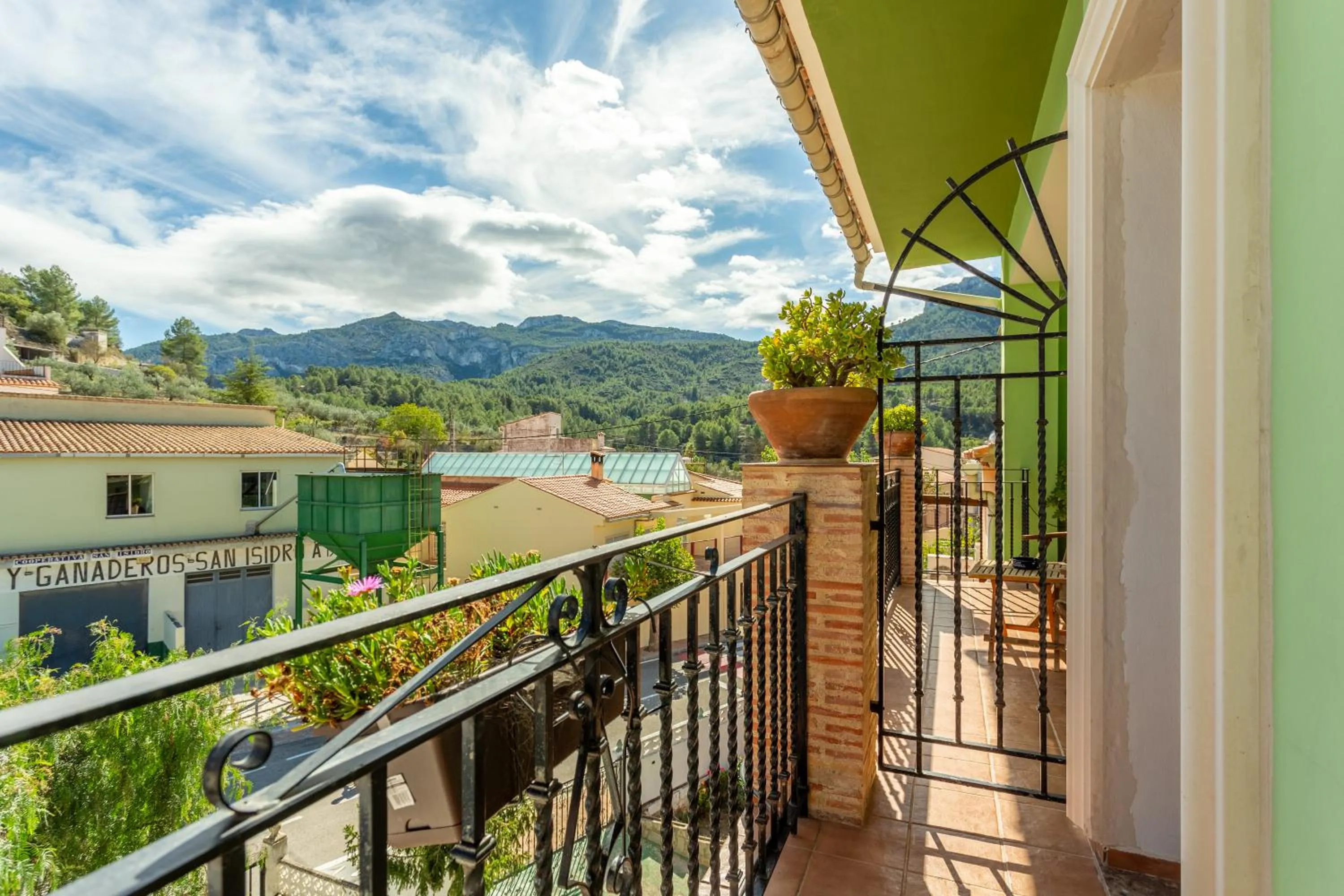 Balcony/Terrace in Hotel Rural Serrella