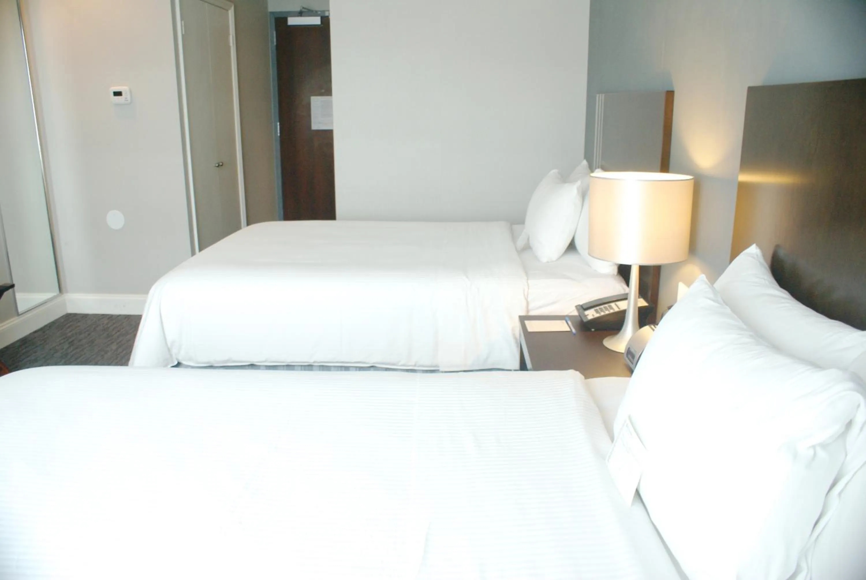 Bed in Wyndham Garden Long Island City