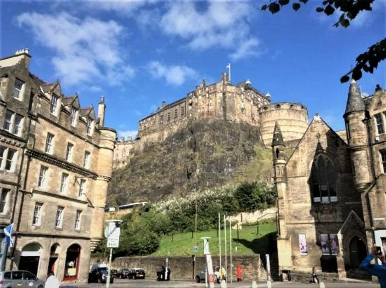 Landmark view in Kick Ass Grassmarket (18+)