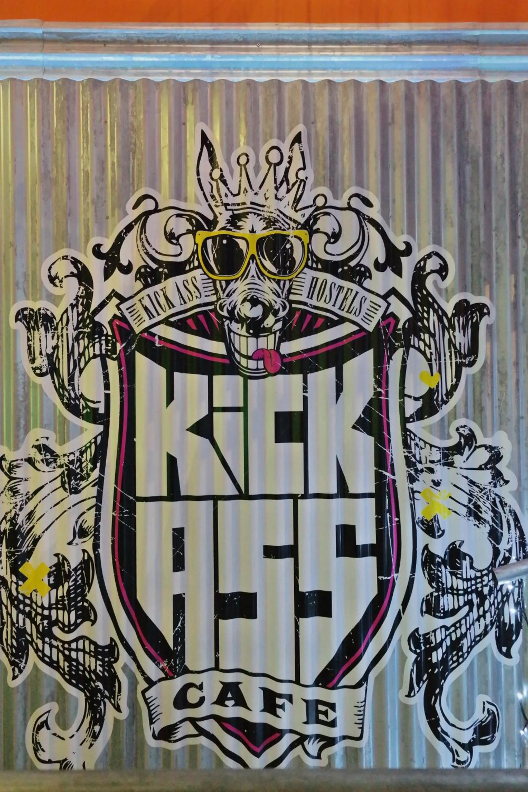 Logo/Certificate/Sign in Kick Ass Grassmarket (18+)