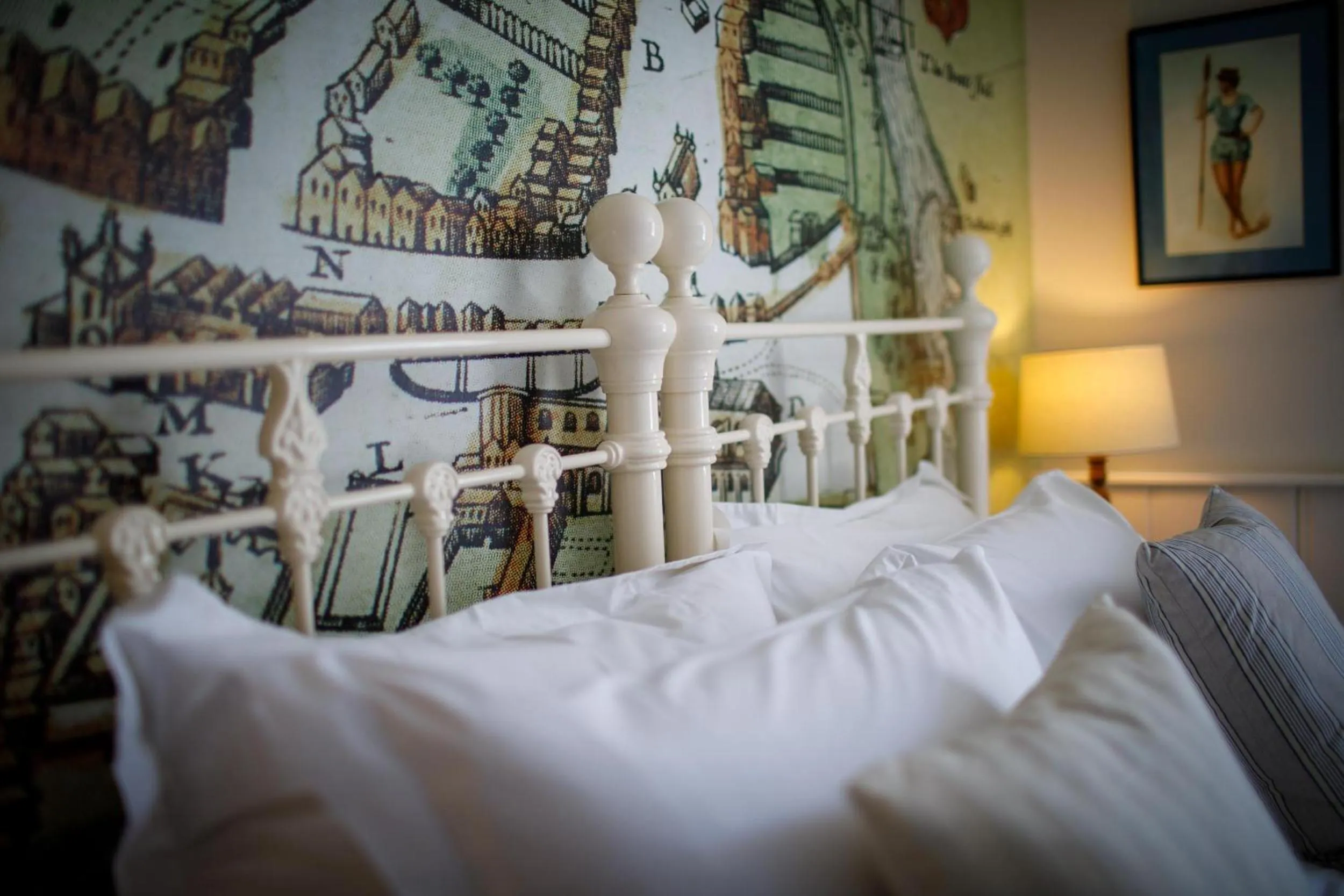 Bed in The Boathouse