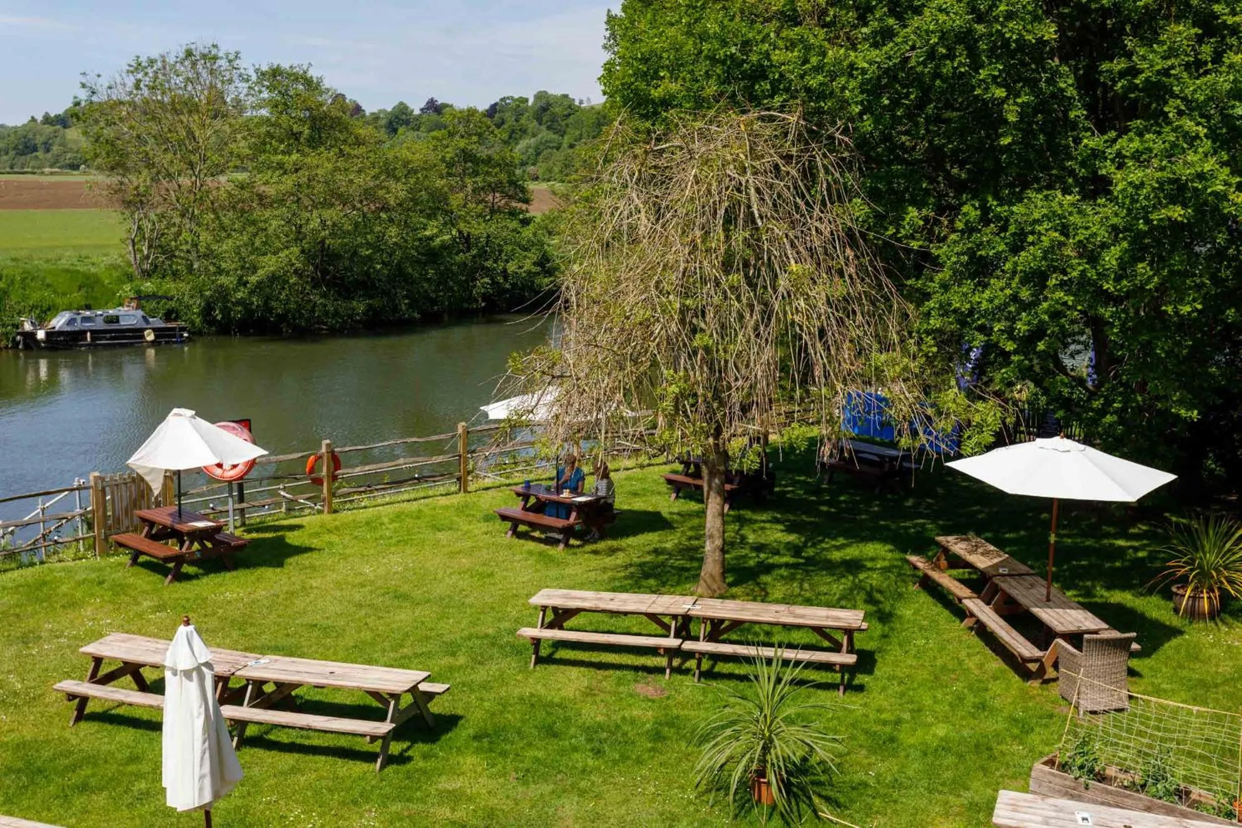 Garden in The Boathouse