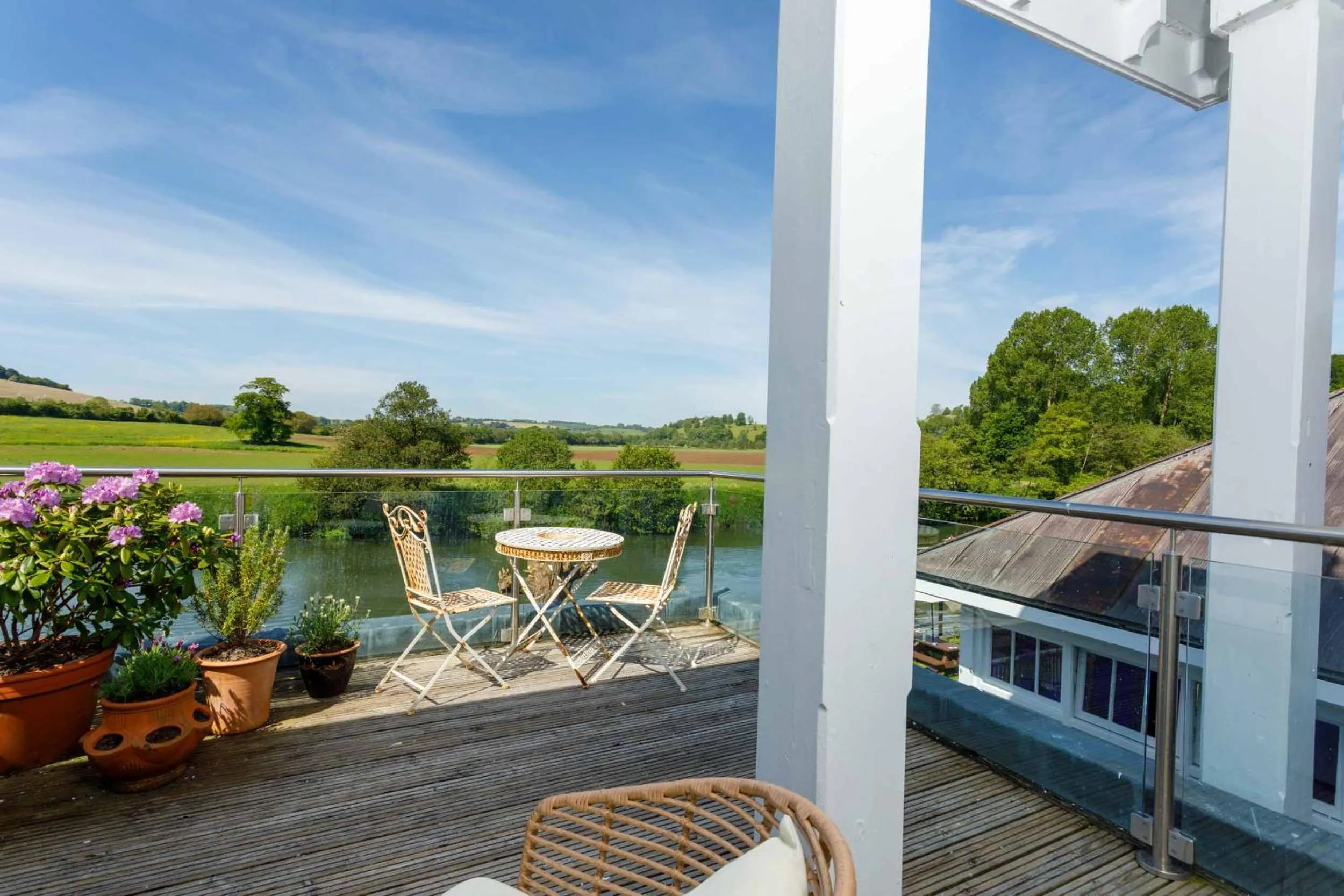Balcony/Terrace in The Boathouse