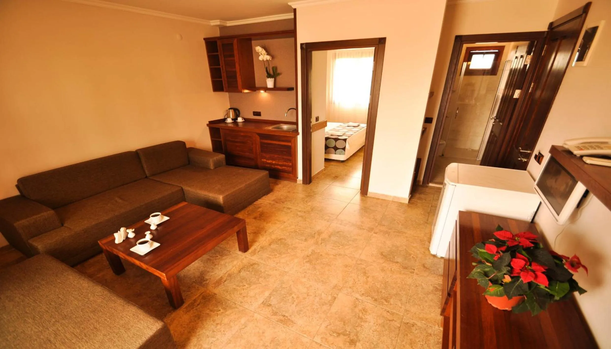 Living room in Hotel Silvanus