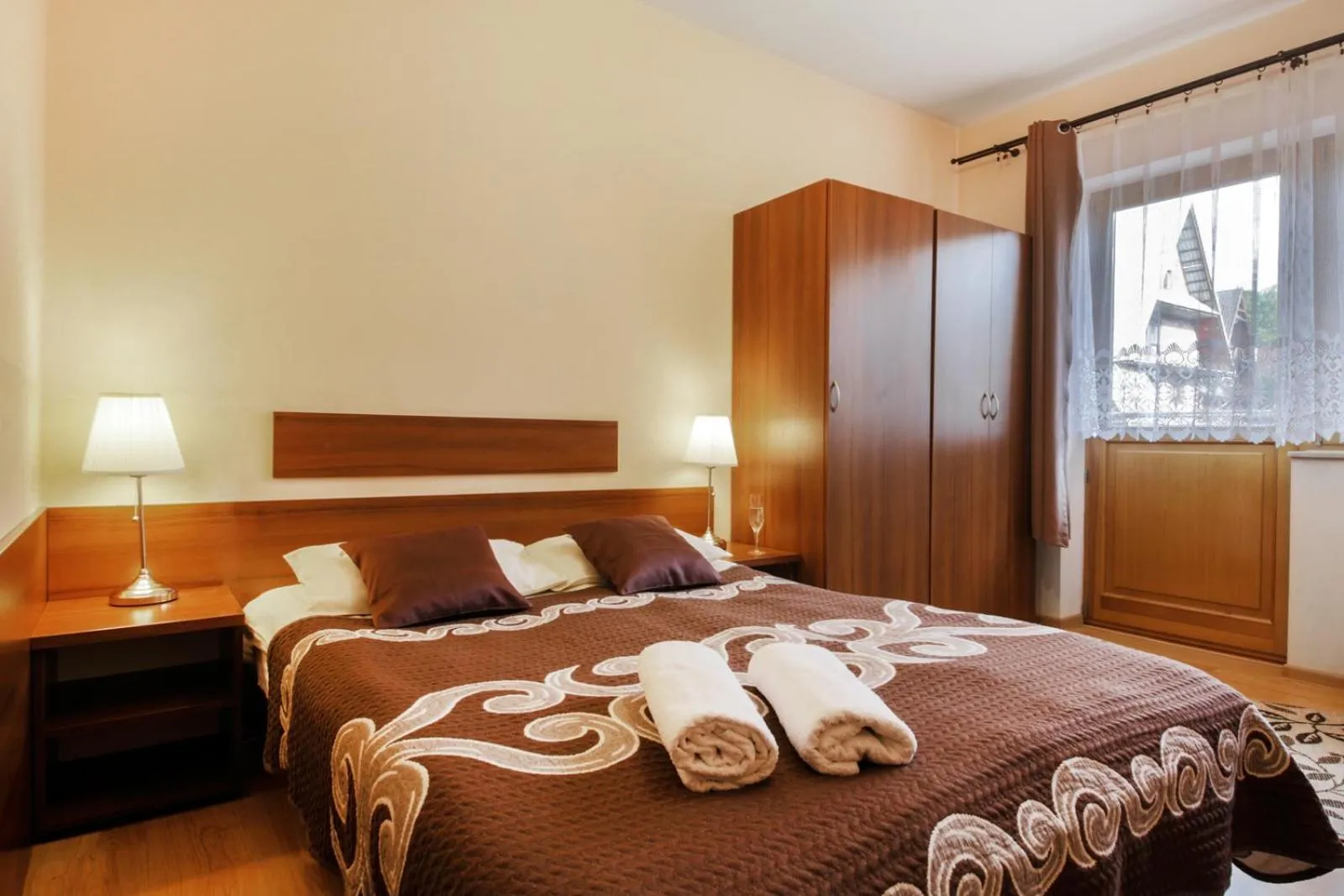 Bed in Pensjonat Arnika