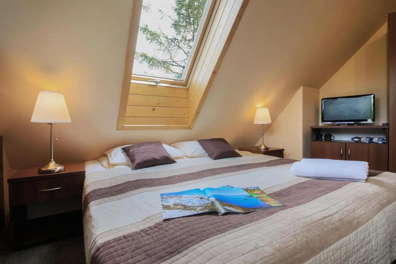 Bed in Pensjonat Arnika