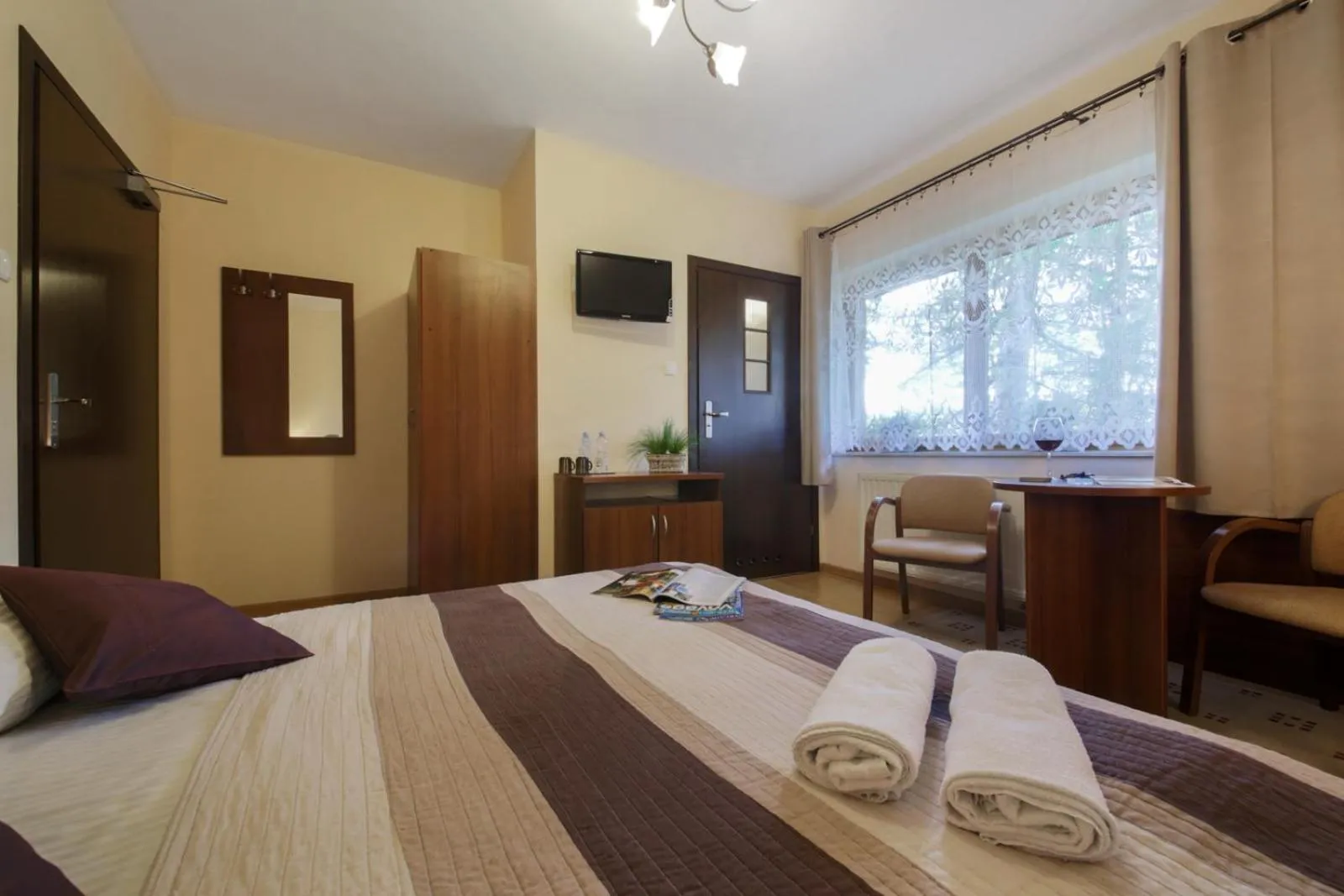 Bed in Pensjonat Arnika