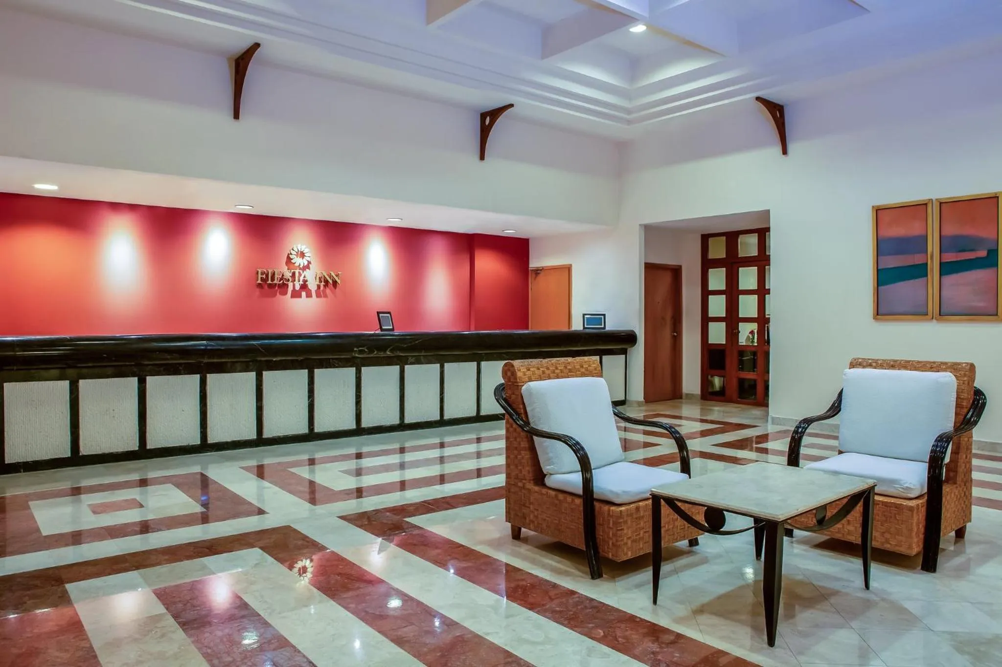 Lobby or reception in Fiesta Inn Tampico