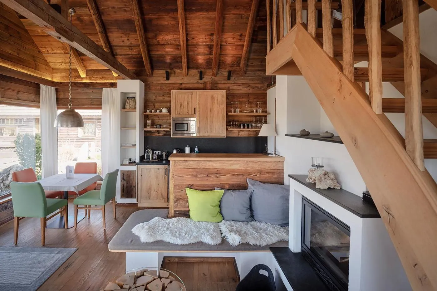 Living room in Widmann's Löwen