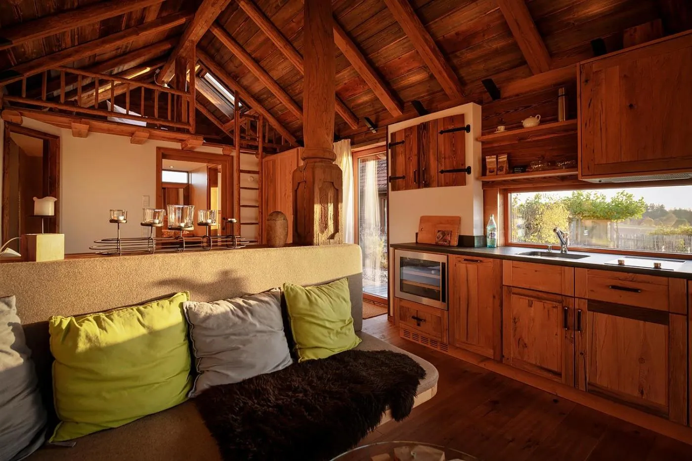 Kitchen or kitchenette in Widmann's Löwen