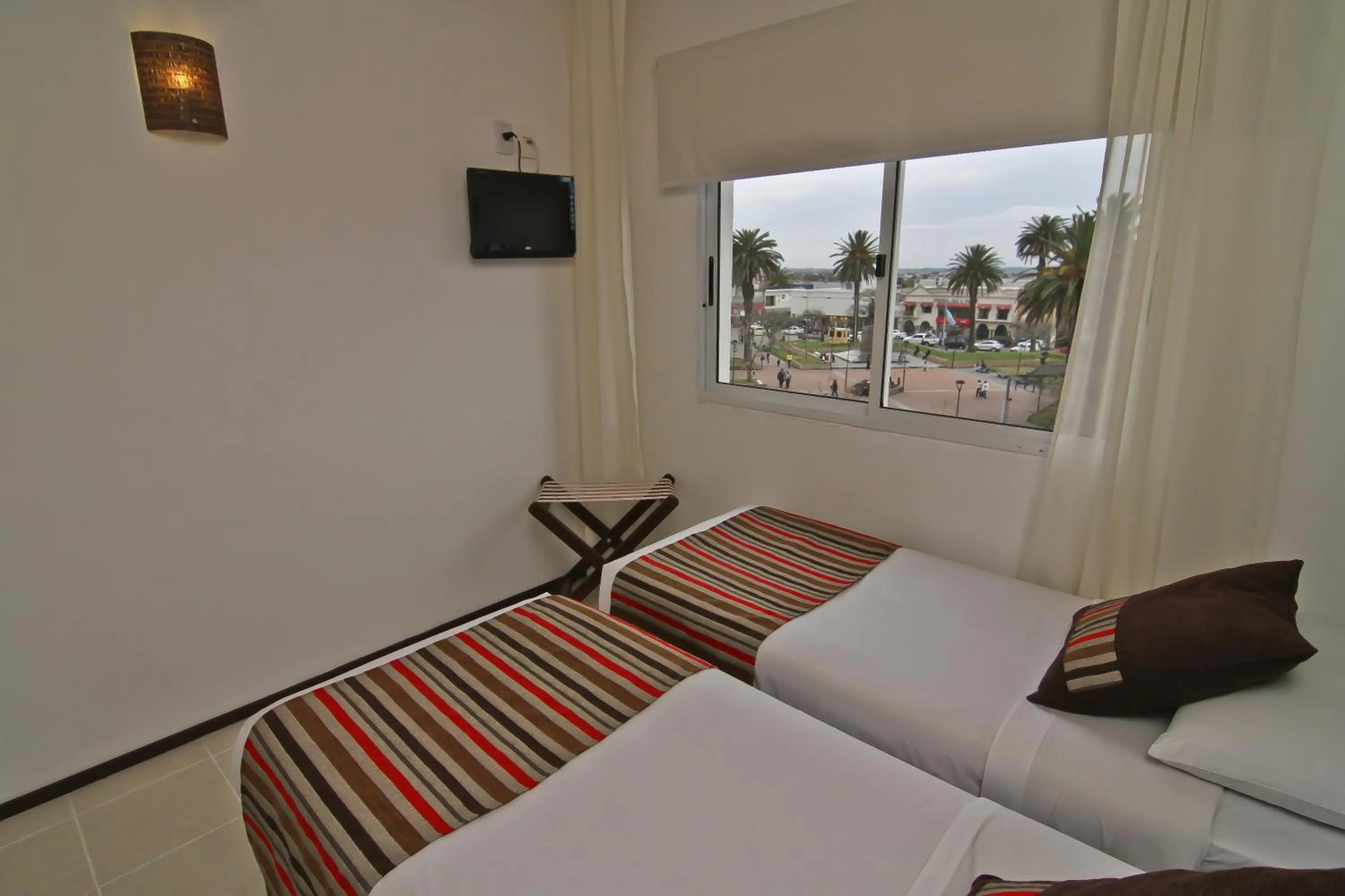 Bedroom, Bed in De la Plaza Hotel