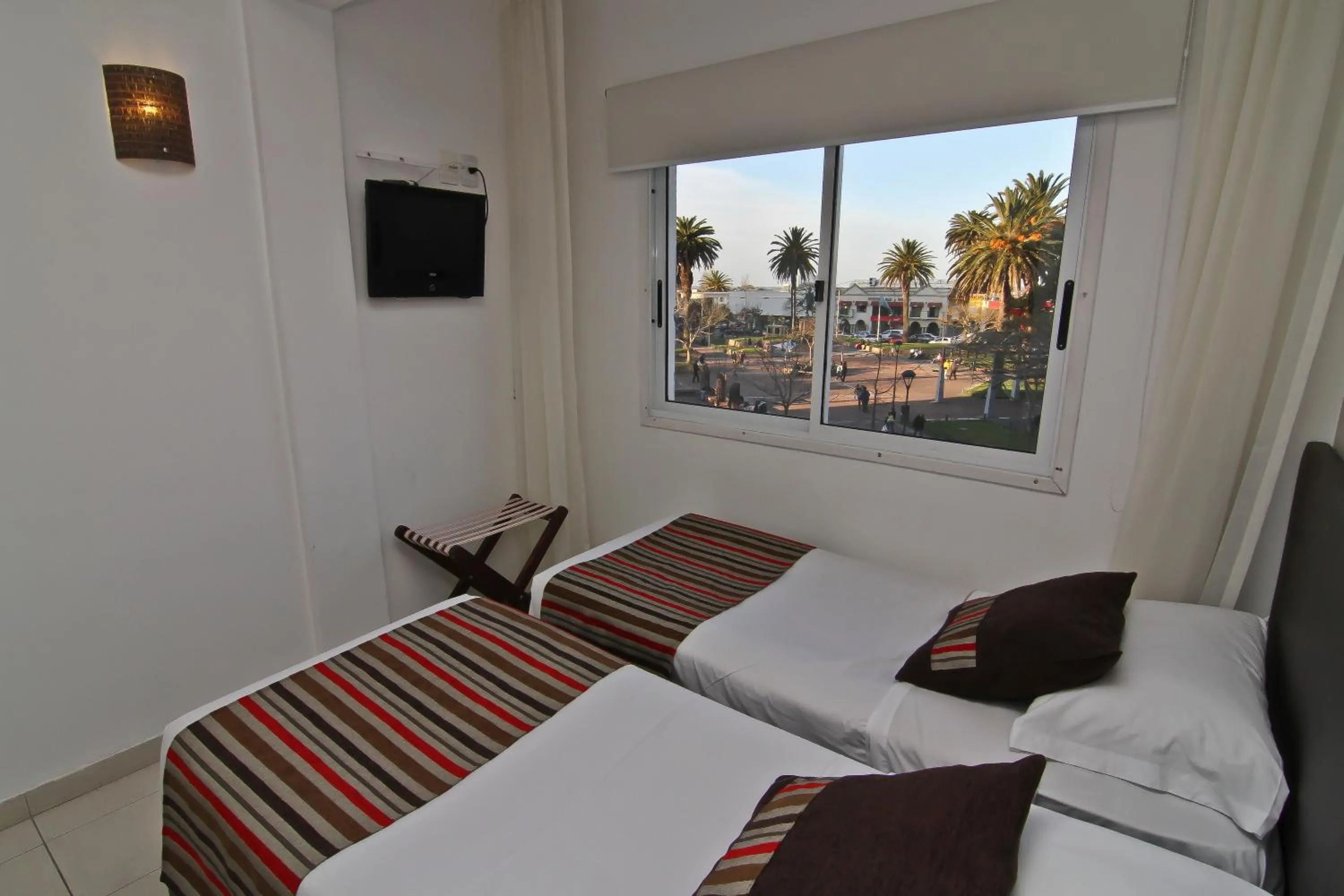 Bedroom, Bed in De la Plaza Hotel