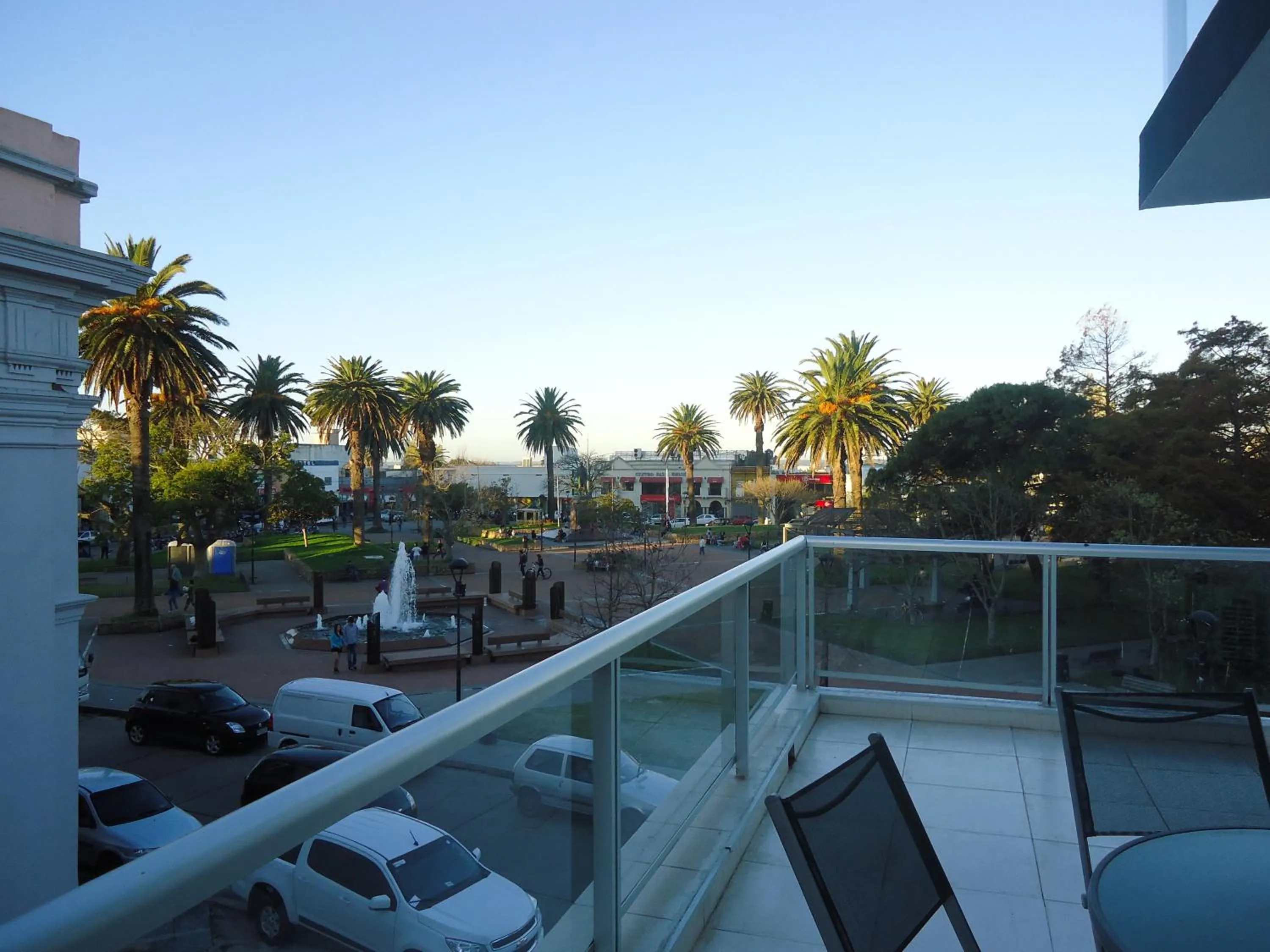 Balcony/Terrace in De la Plaza Hotel
