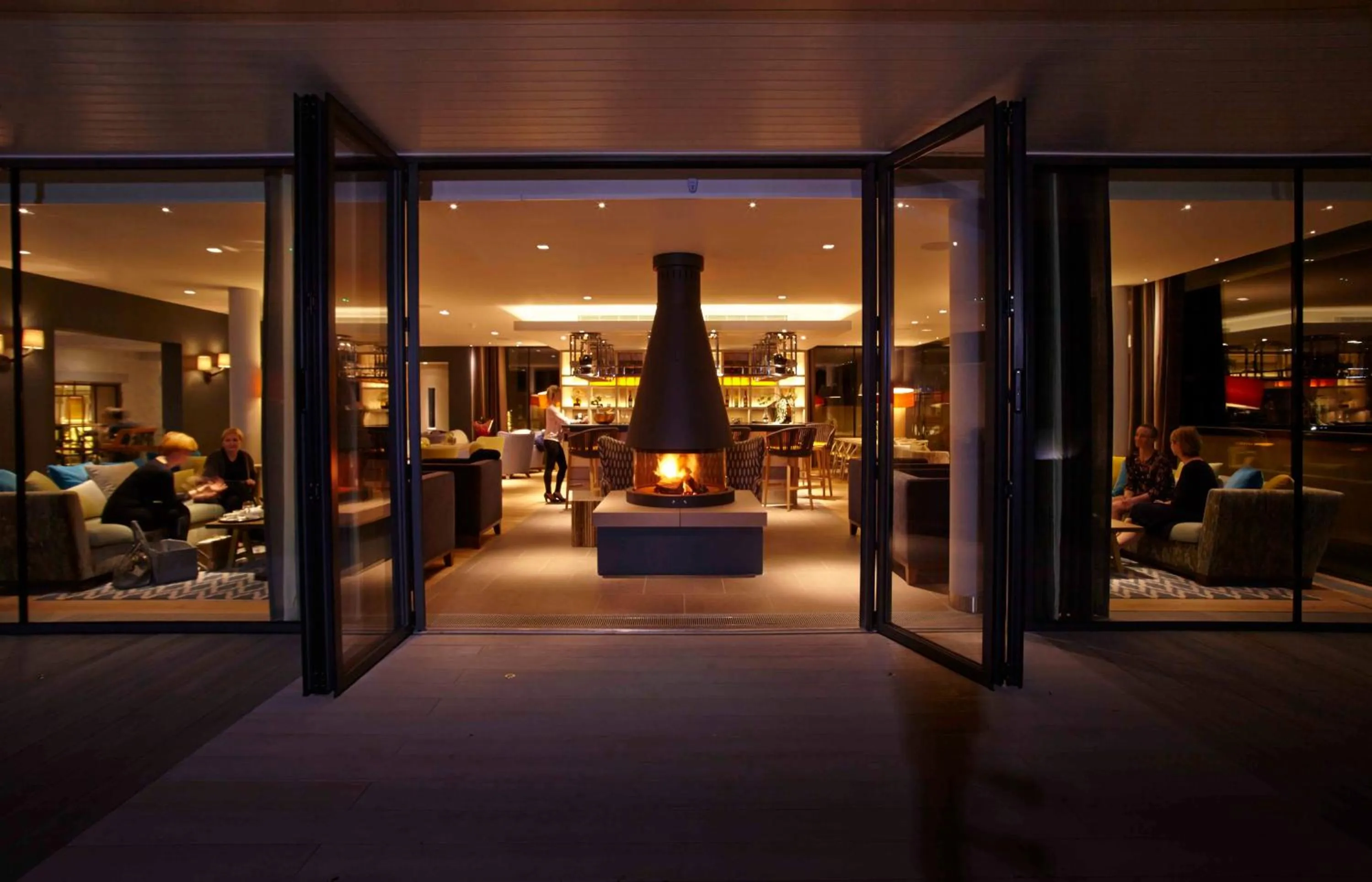 Lounge or bar in Dormy House Hotel