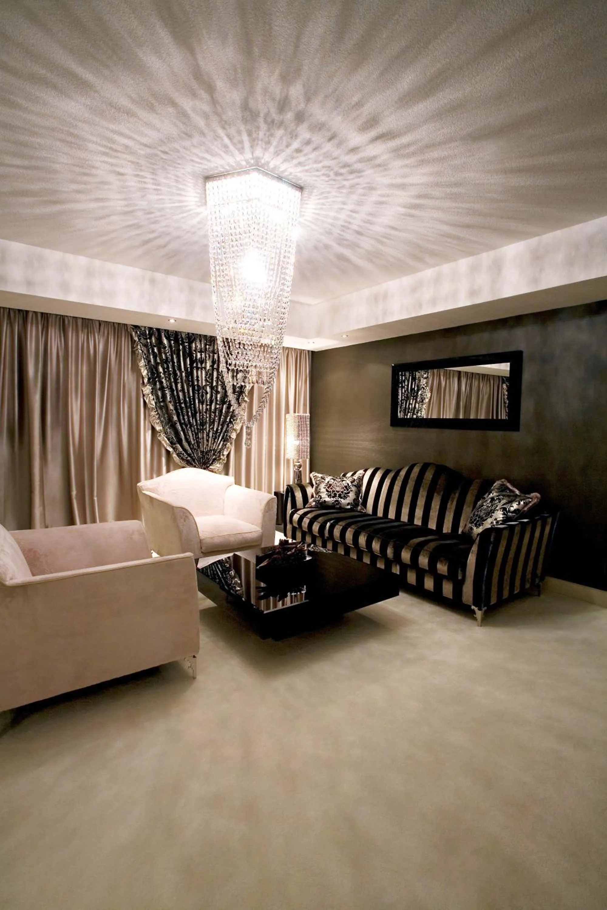 Seating area in Hotel Marina