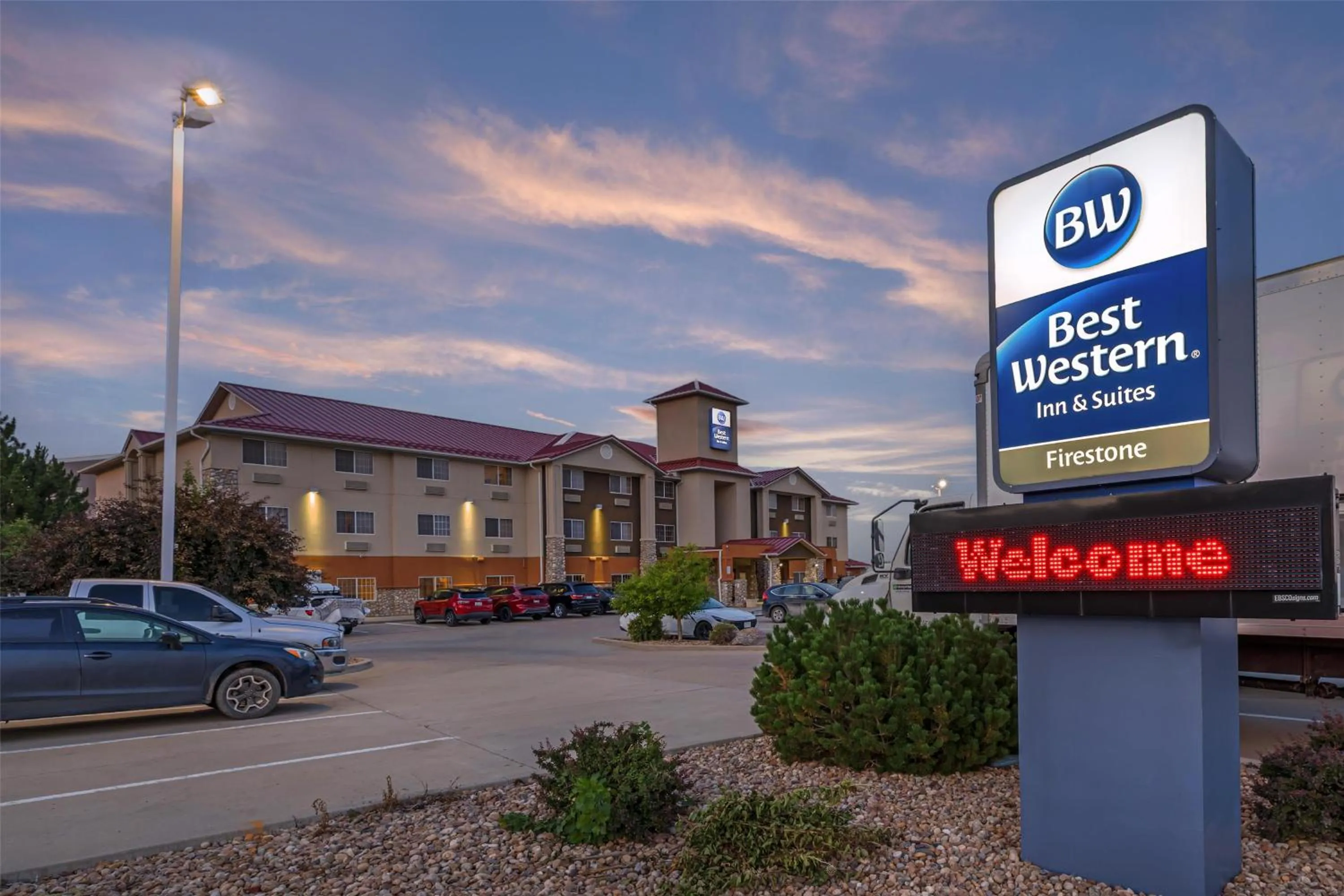 Property building in Best Western Firestone Inn & Suites