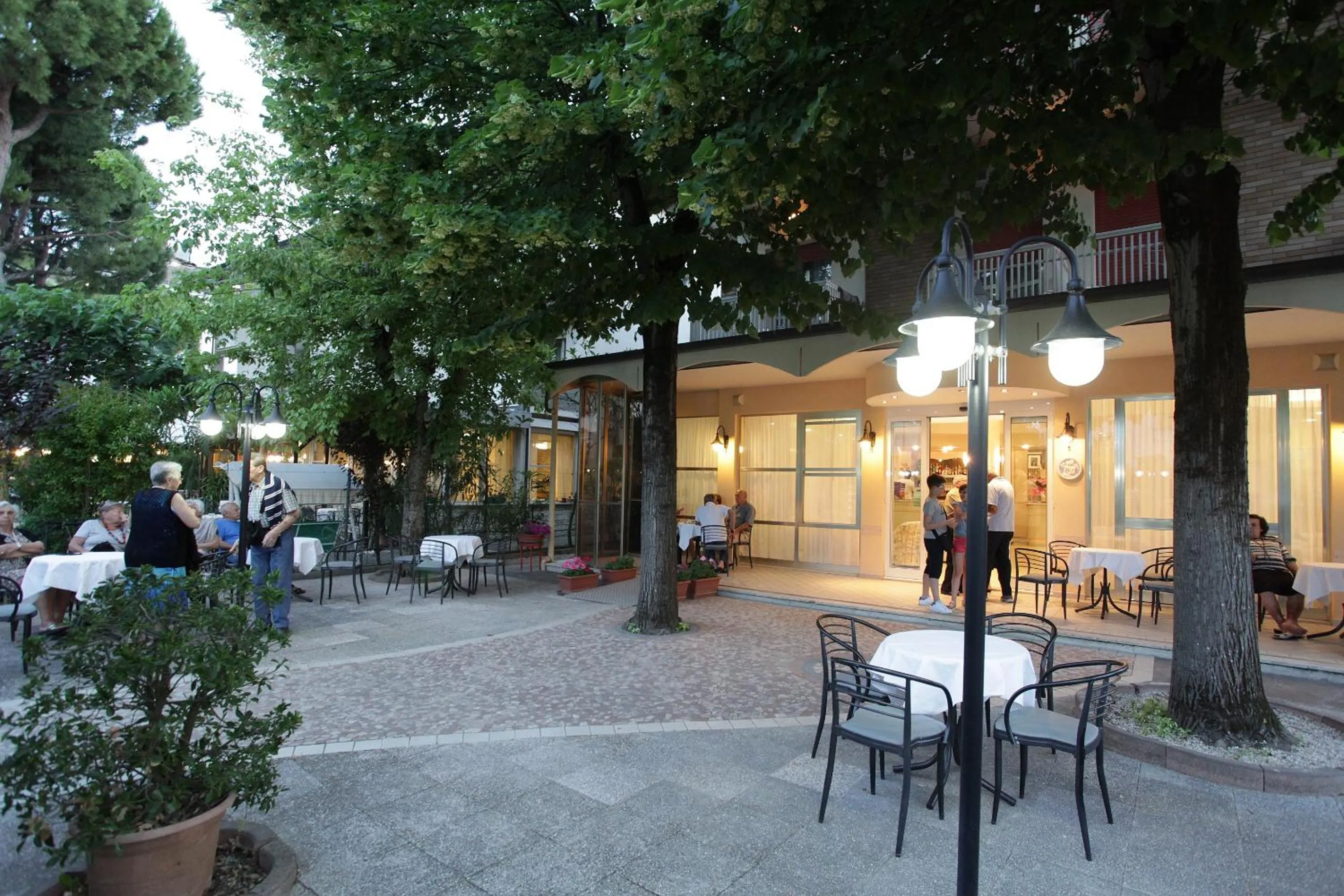 Facade/entrance in Hotel Santa Maria