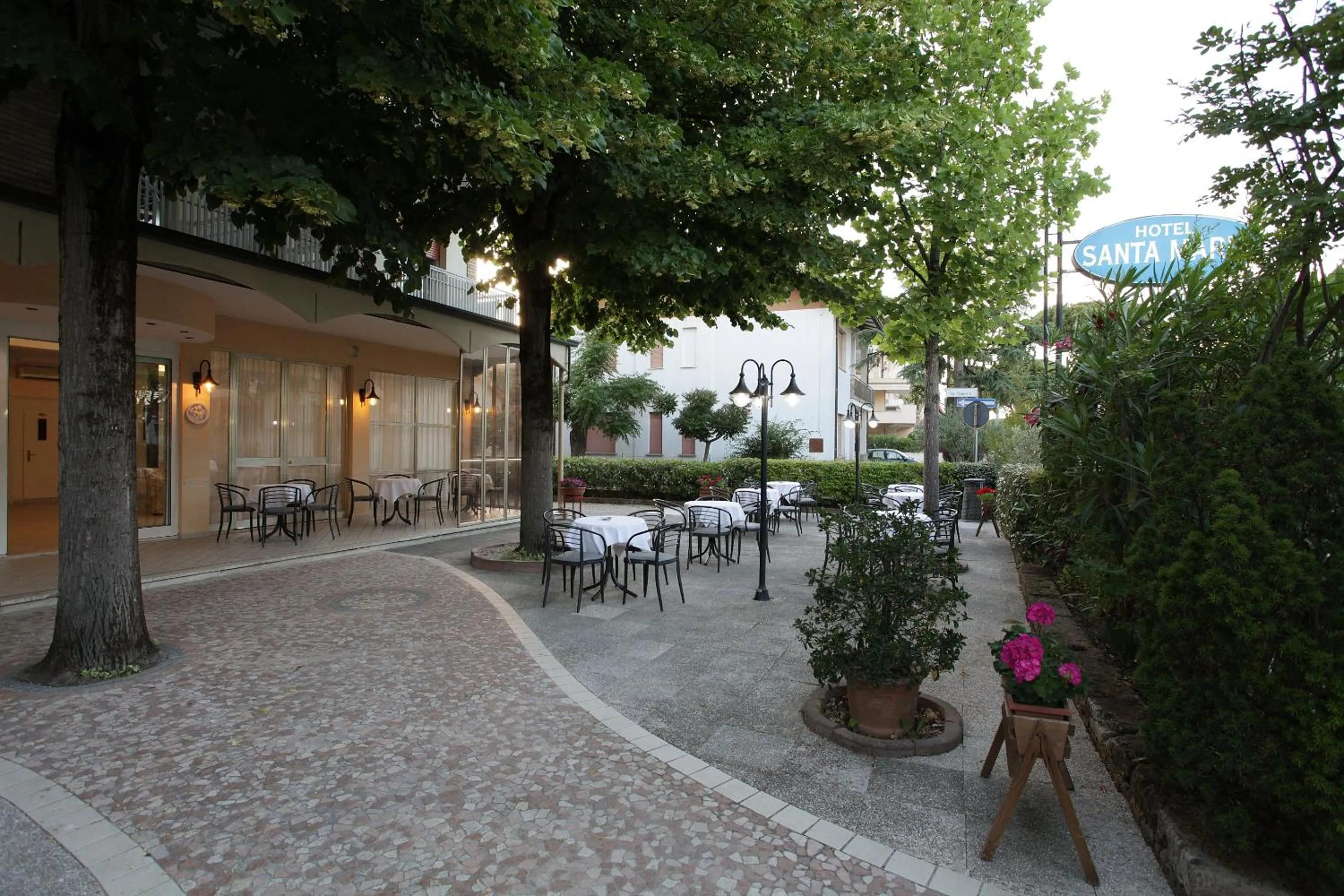 Facade/entrance in Hotel Santa Maria