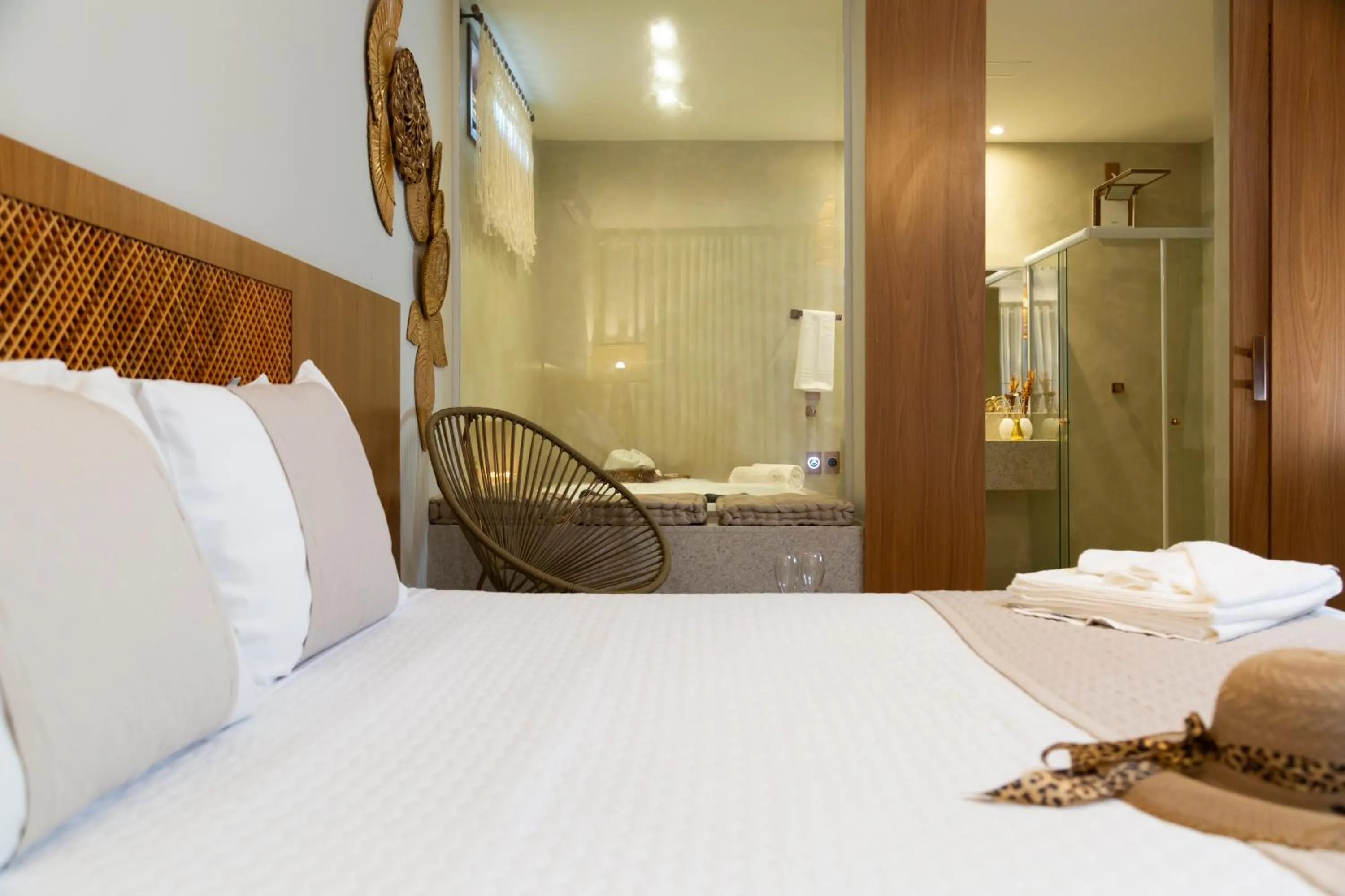 Bed in Pousada Timoneiro