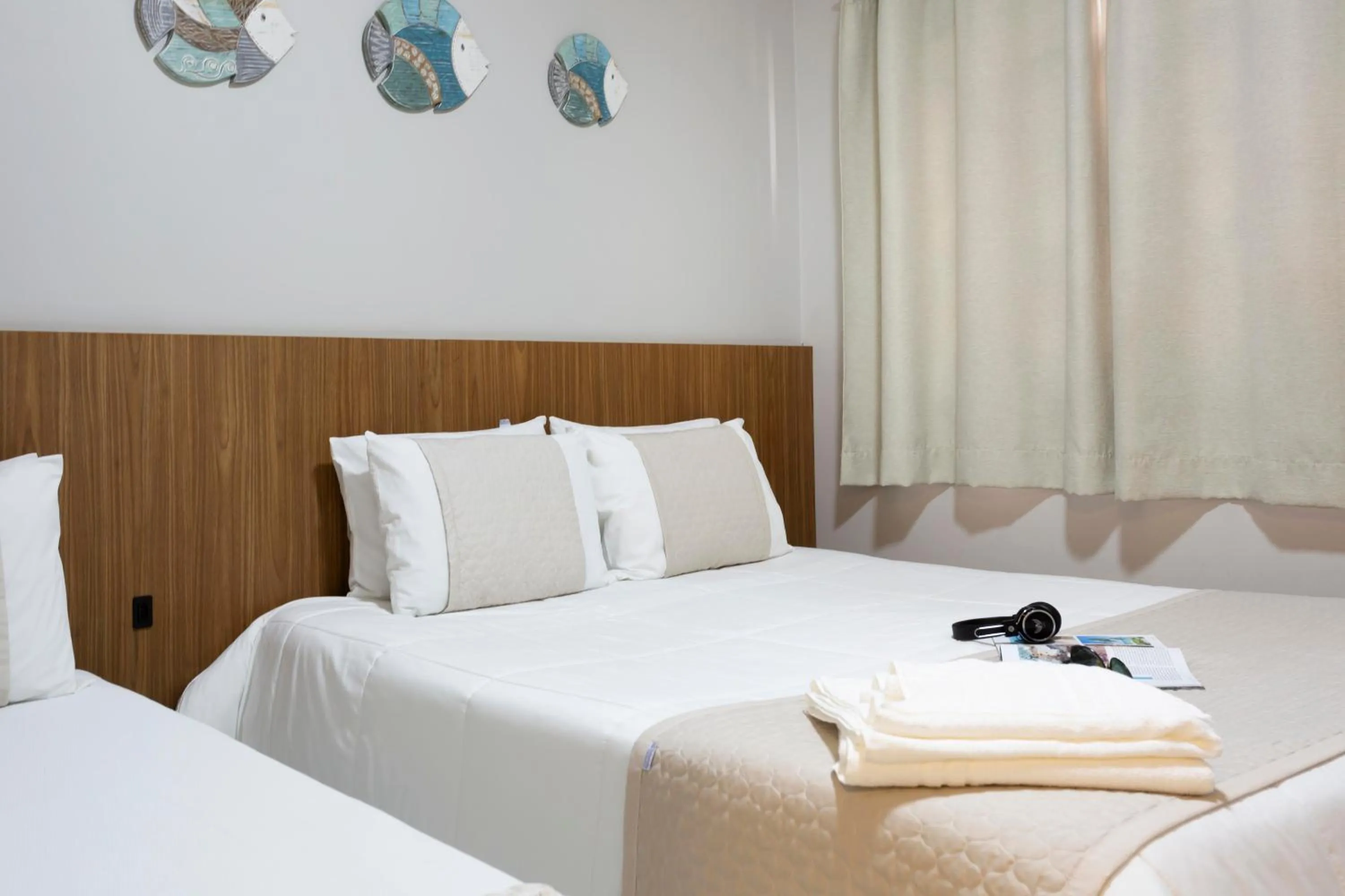 Bed in Pousada Timoneiro