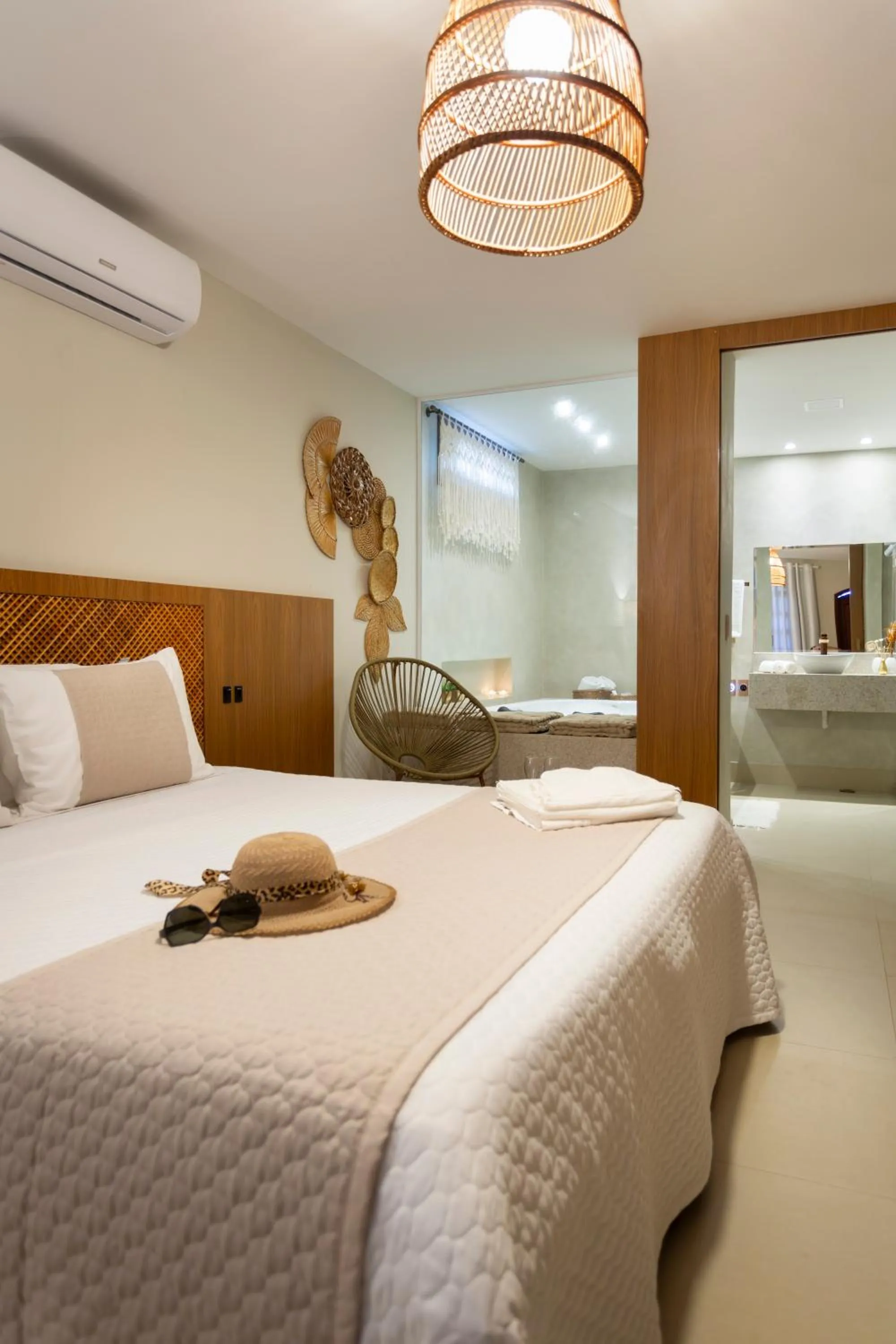 Bed in Pousada Timoneiro