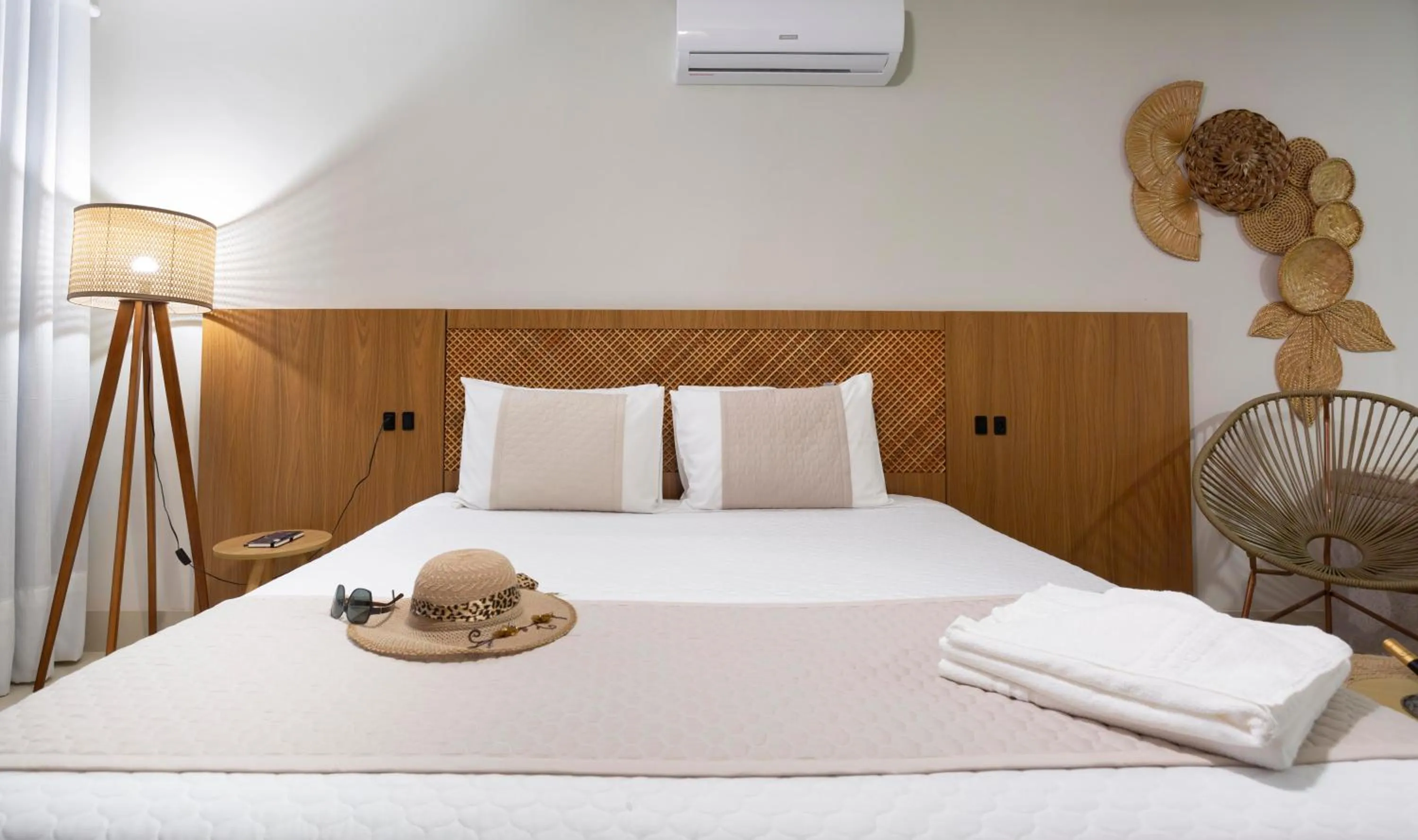 Bed in Pousada Timoneiro