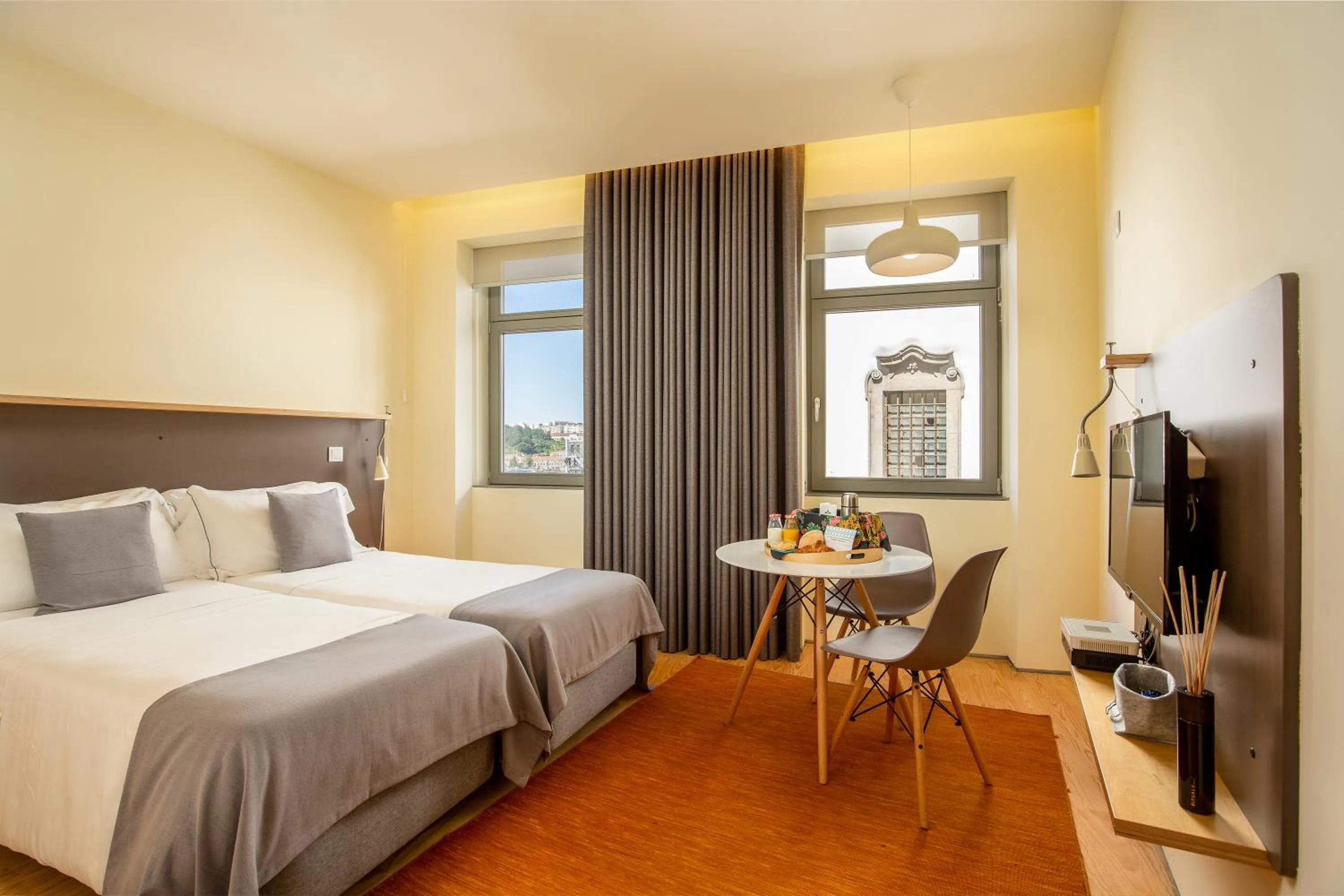 Bed in Feel Porto Codeçal Apartments