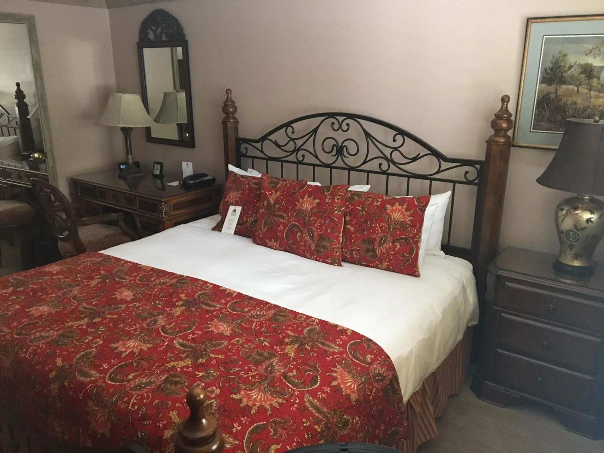 Decorative detail, Bed in Lodge Tower