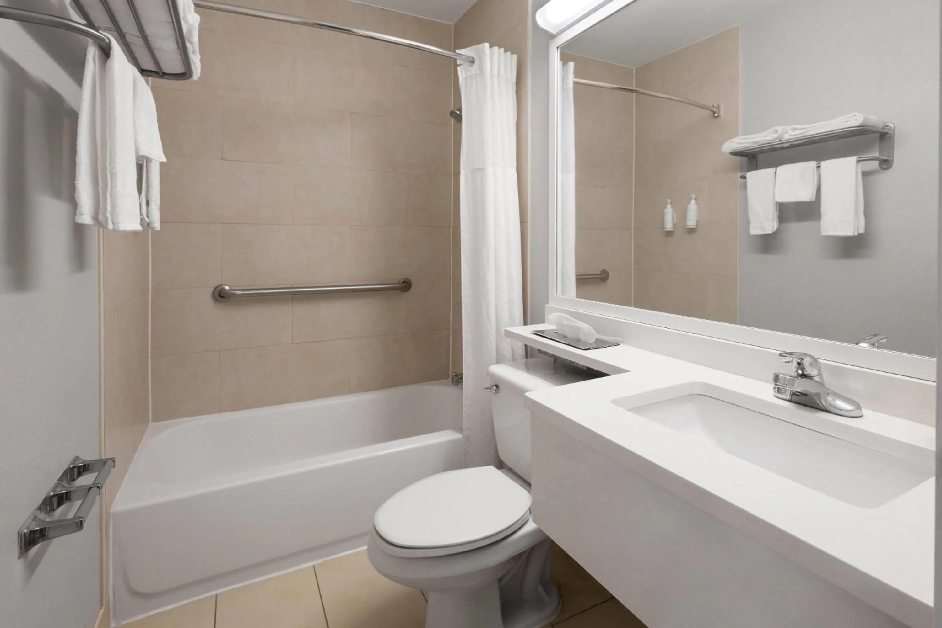 Bathroom in Microtel Inn by Wyndham - Albany Airport